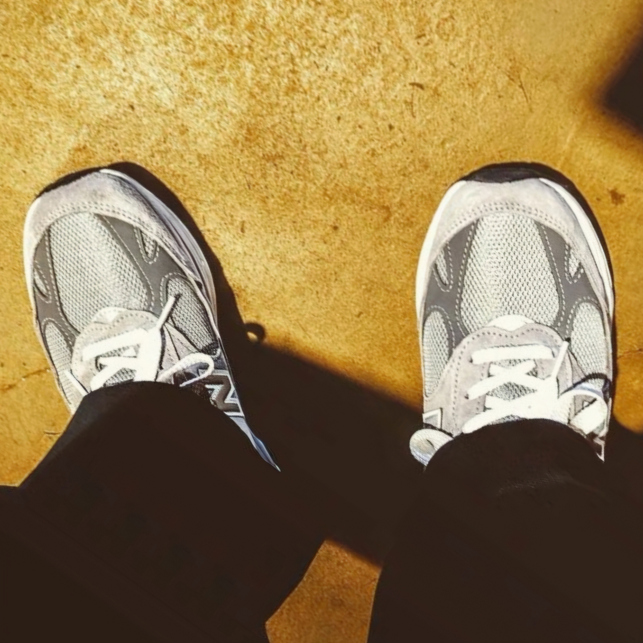 New Balance 993 Made in USA Grey - D Standard 착용 스타일