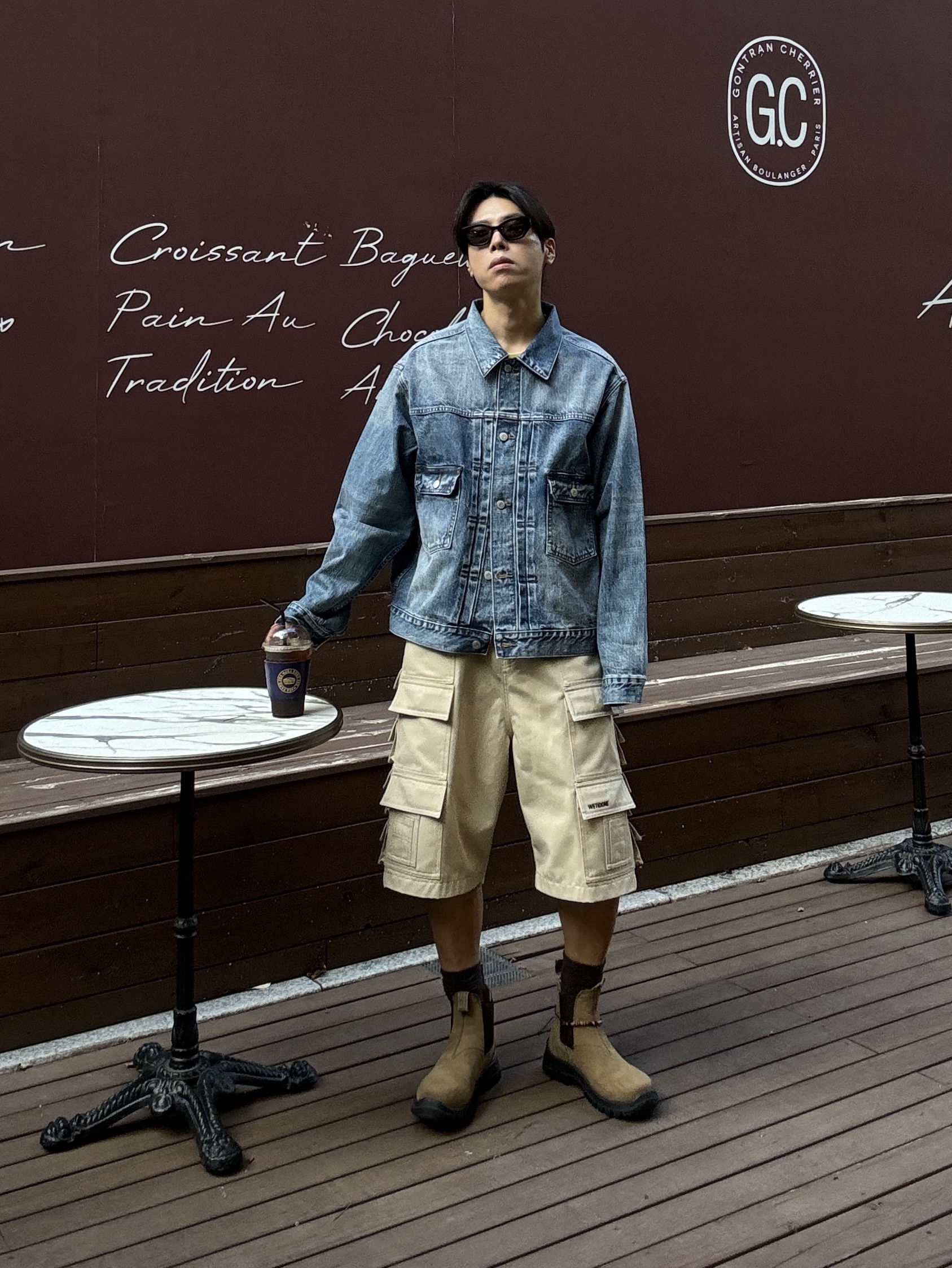 Tretorn Pitea Chelsea Boots Brown 착용 스타일 - 1