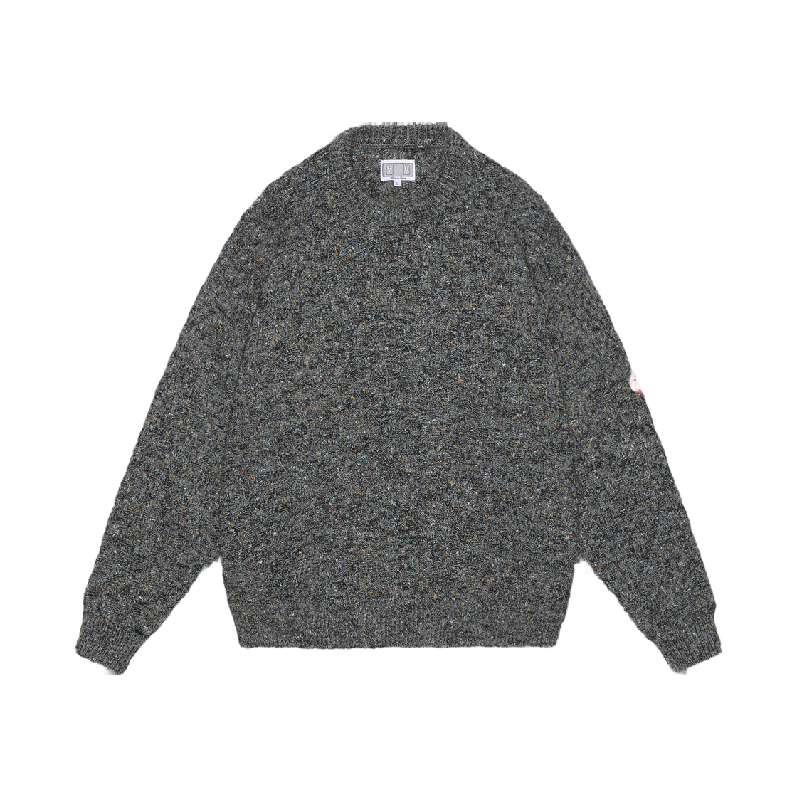 Cav Empt Mix Colours Loose Knit Charcoal - 24FW 상세 이미지 1