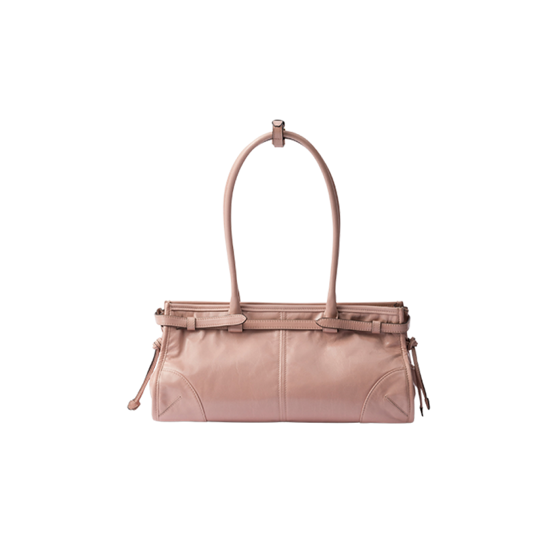 Prada Medium Leather Handbag Lily of the Valley 상세 이미지 3