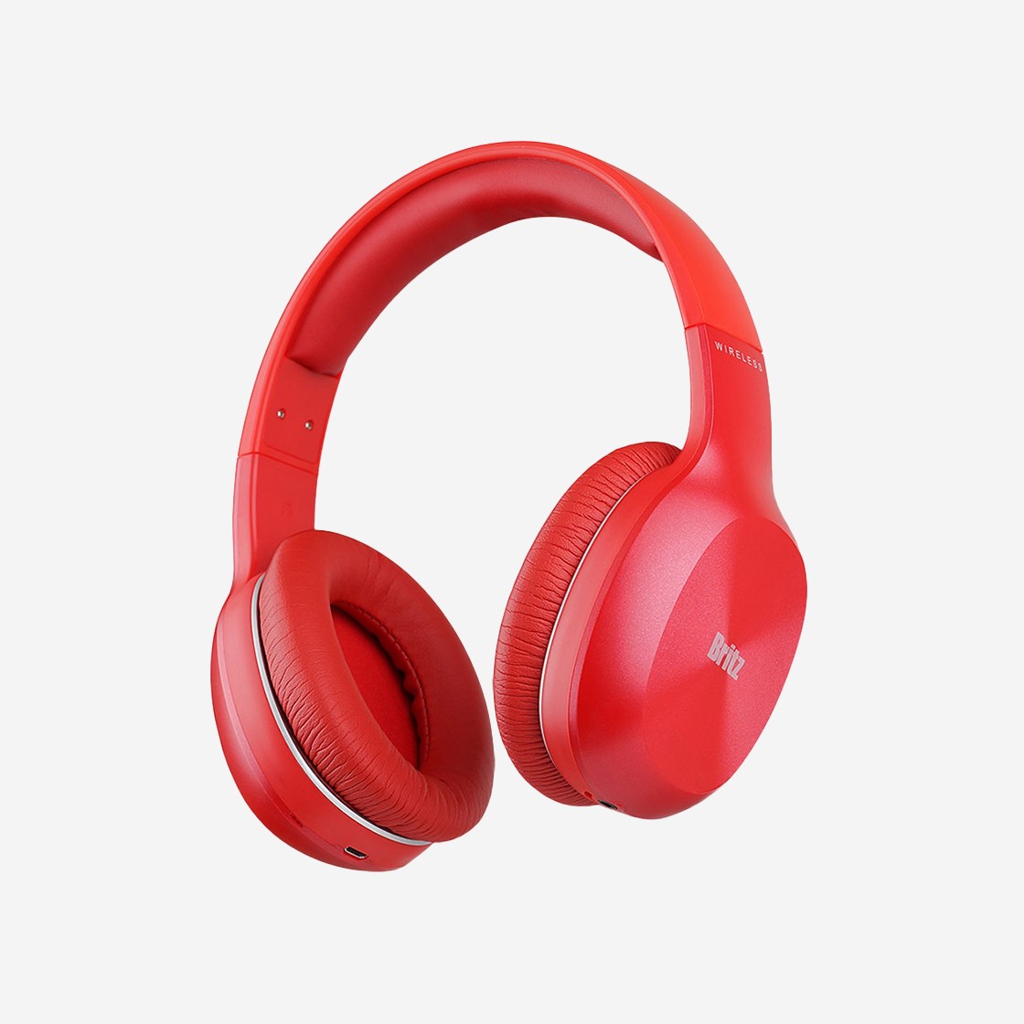 Britz W800Bt Qplus Wired And Wired Bluetooth Headphones Red 상세 이미지 2