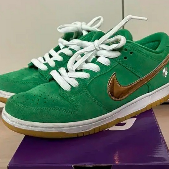 Nike SB Dunk Low Pro Shamrock 착용 스타일