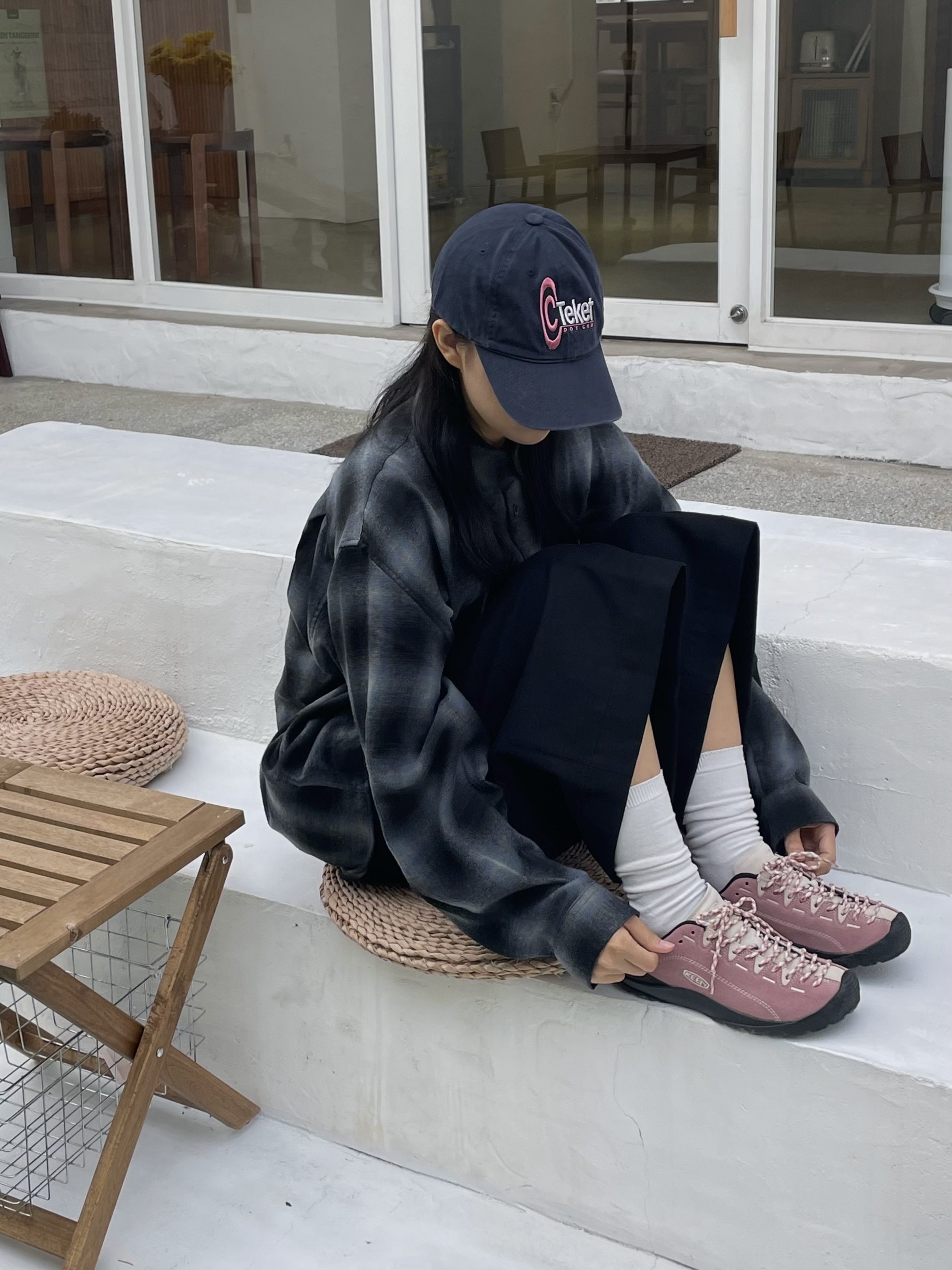 Keen Jasper Women Nostalgia Rose/Birch 착용 스타일 - 2
