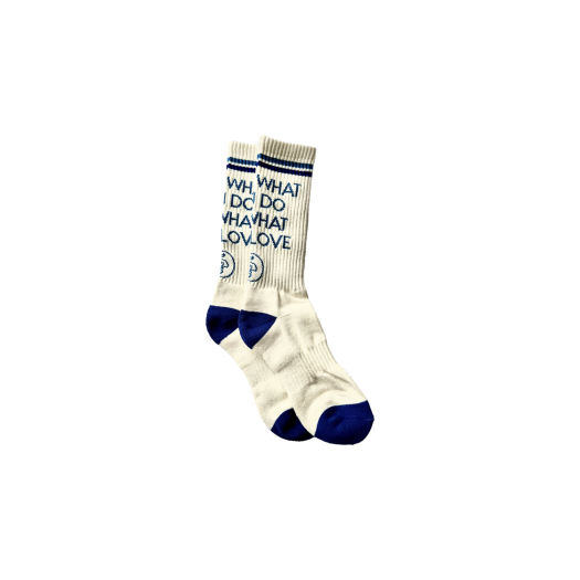 TU24SC1NW Temporary Universe Two Tone Logo Sports Socks