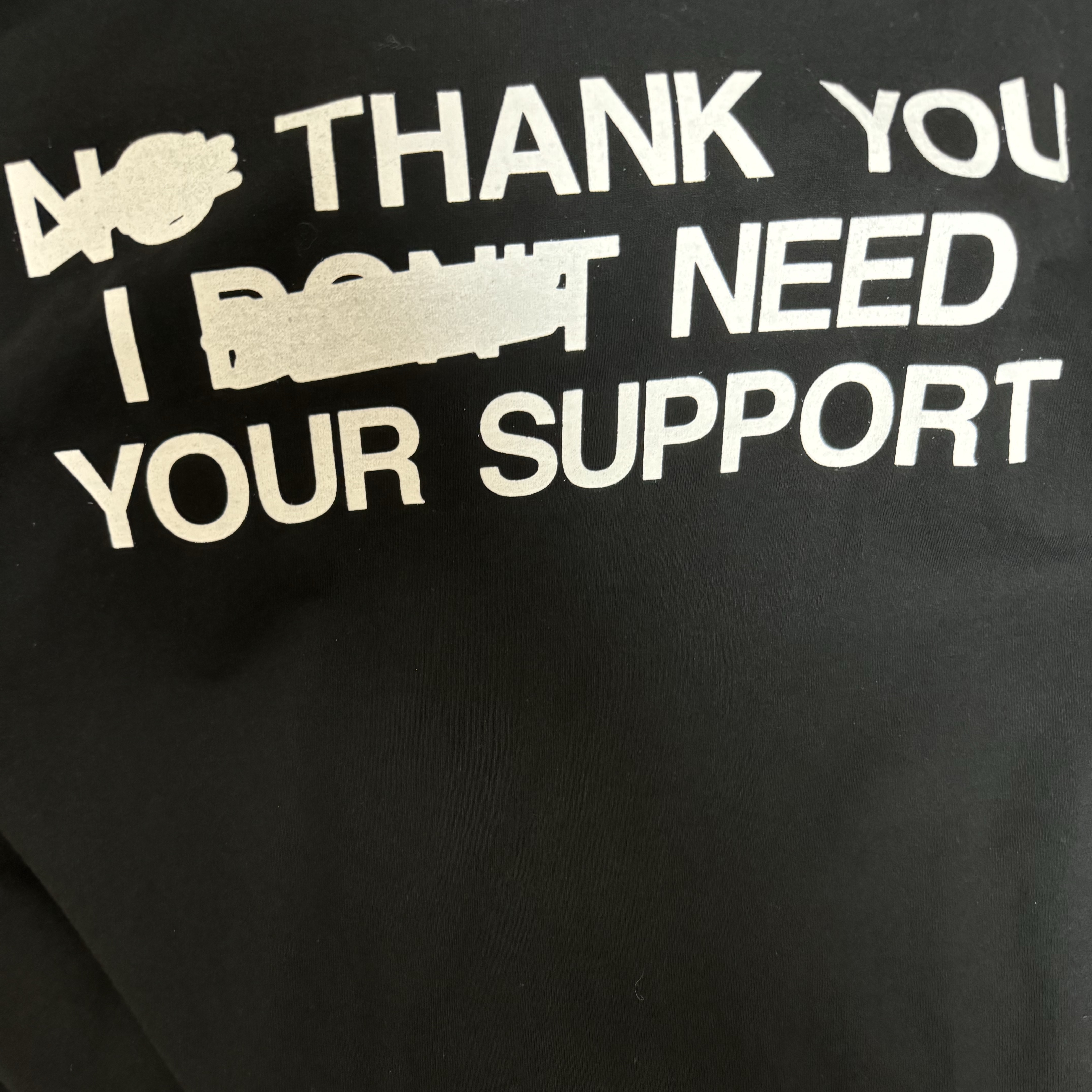 Verdy Wasted Youth L/S T-Shirt #2 Black 착용 스타일