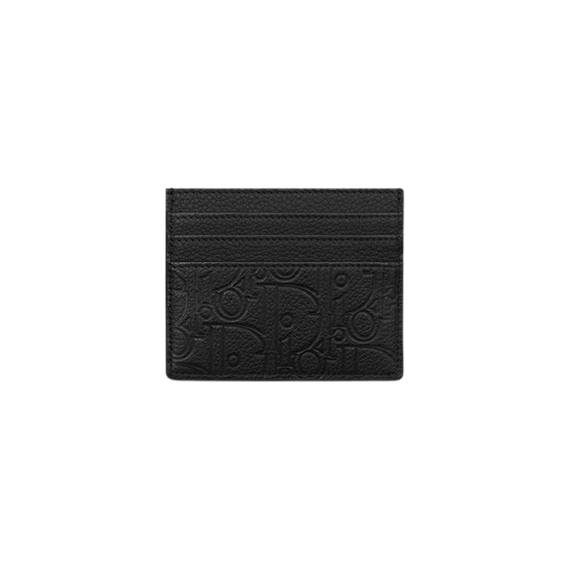 Dior Card Holder Dior Gravity Leather Black 상세 이미지 2