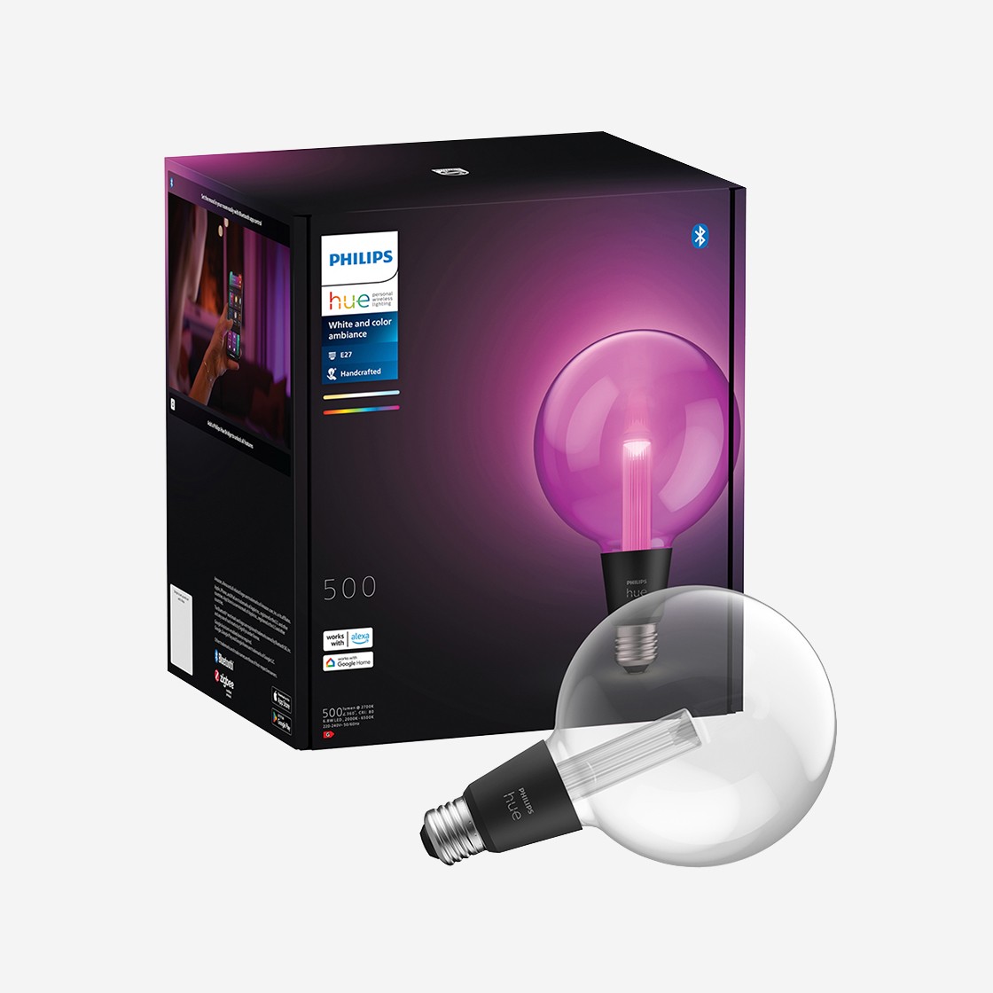 Philips Hue Color Ambiance Large G125 E26 상세 이미지 1