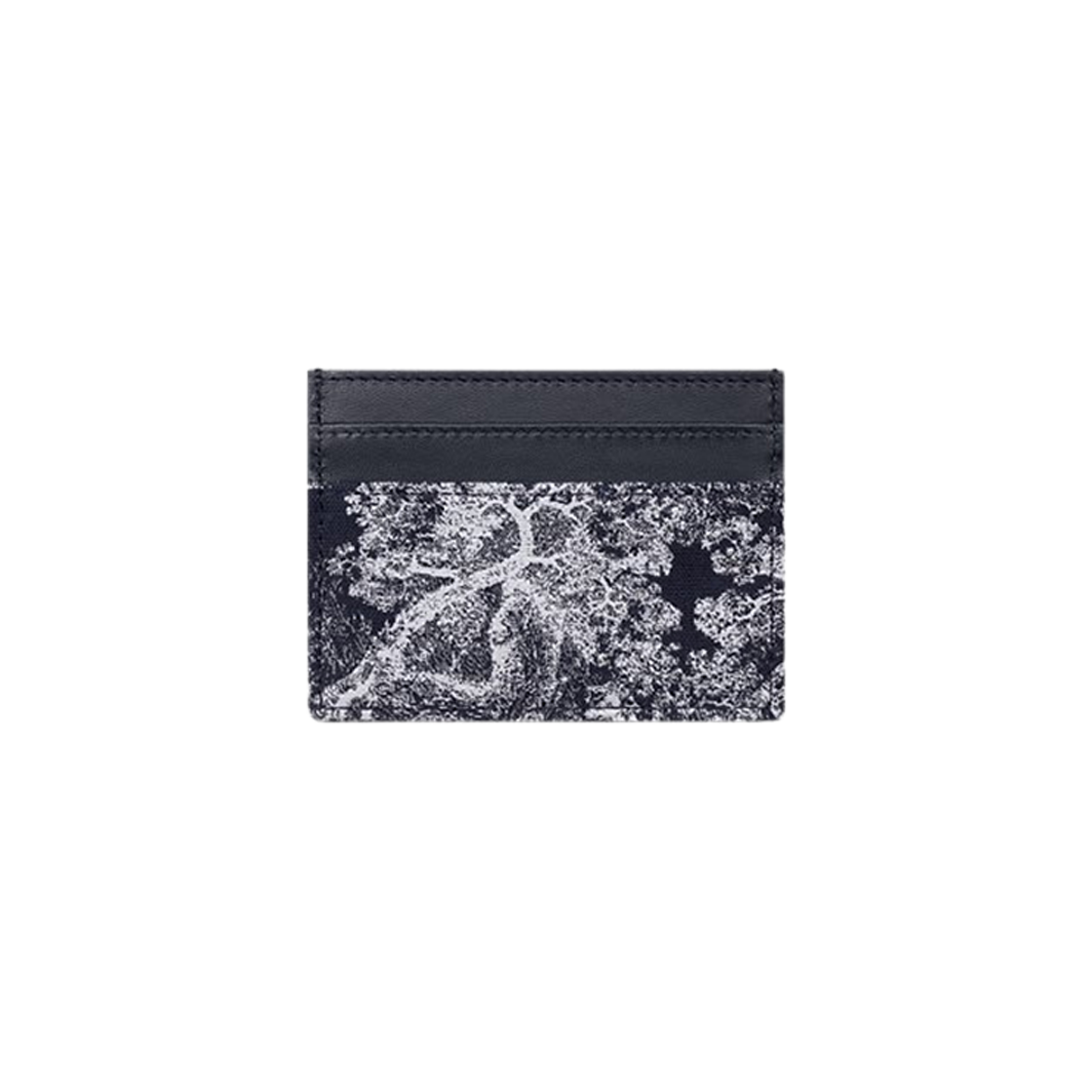 Dior 30 Montaigne Freesia Card Holder Blue Toile De Jouy Reverse Jacquard 상세 이미지 2