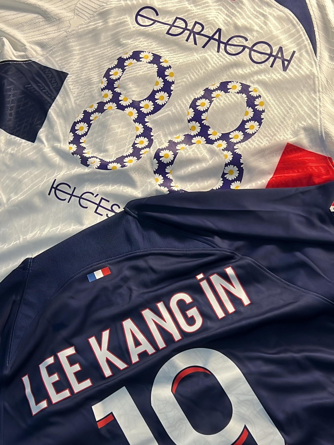 Nike Paris Saint-Germain 2023/24 Dri-Fit ADV Match Away Jersey White Midnight Navy (Non Marking Ver.), Peaceminusone 5 Panel Ball Cap #2 Mint 착용 스타일 - 2