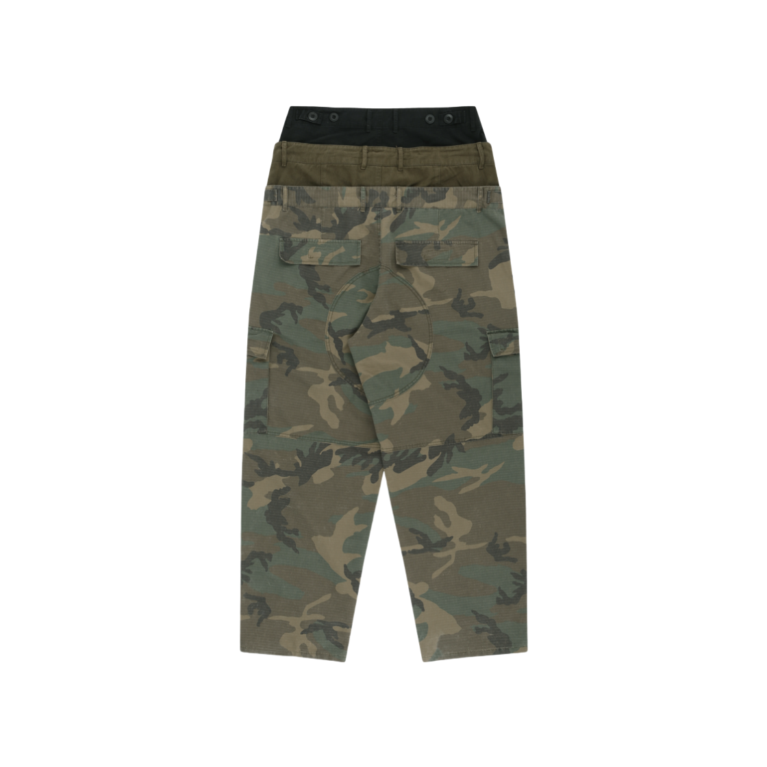 Project G/R 3 Layered Cargo Pants Camo 상세 이미지 2