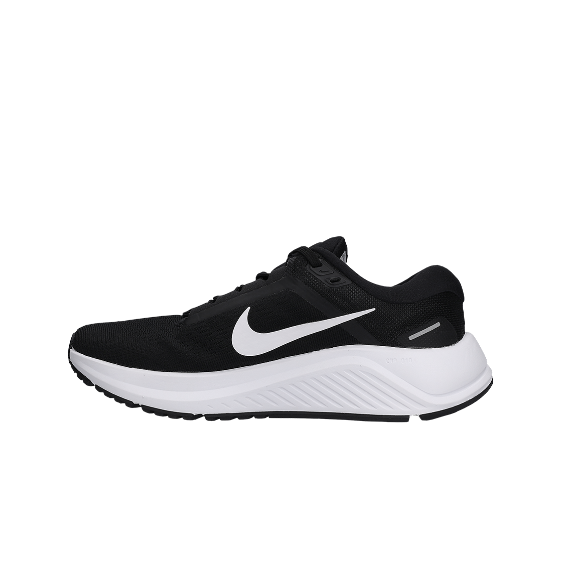 (W) 나이키 에어 줌 스트럭처 24 블랙 화이트((W) Nike Air Zoom Structure 24 Black White) - 3