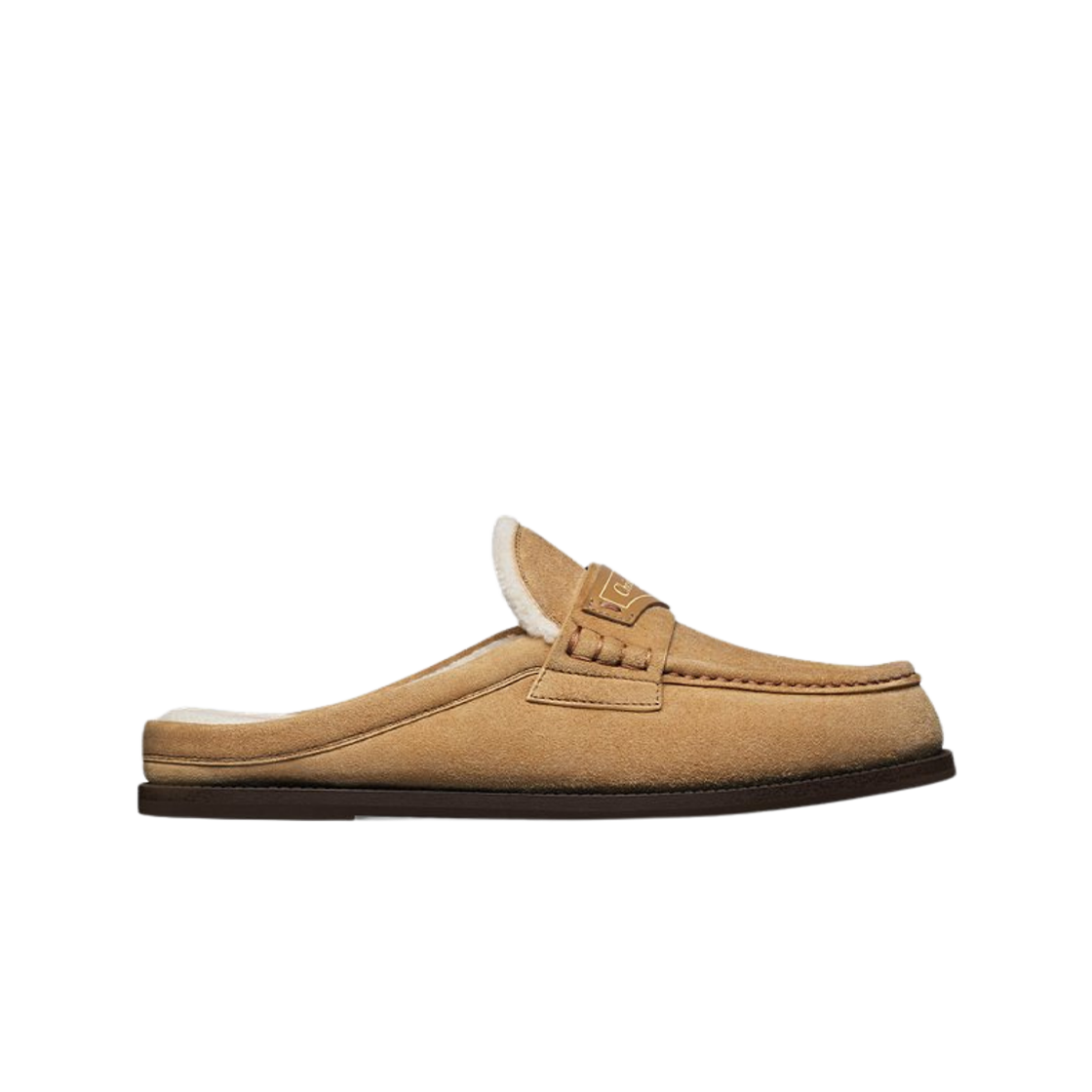 KDB922SKU-S43M (W) Dior Boy Mule Beige Suede Calfskin