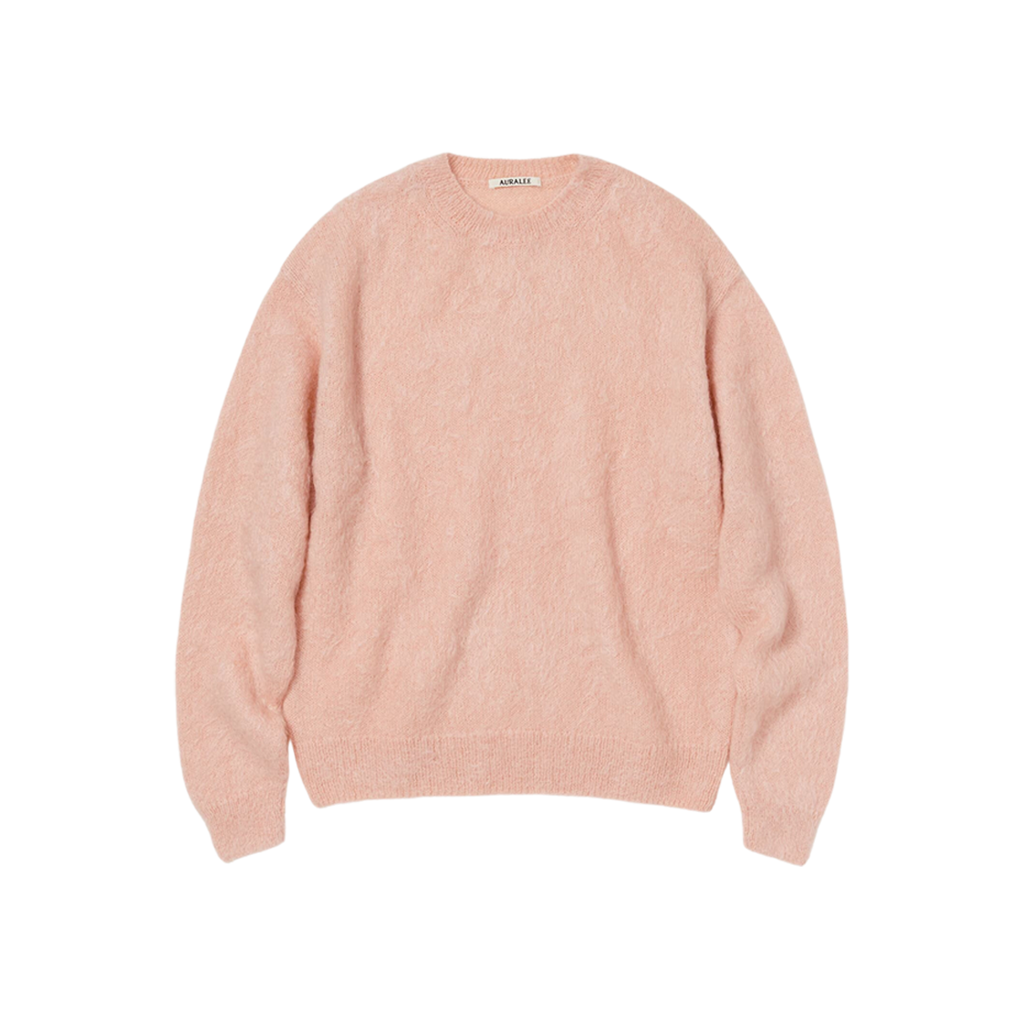 Auralee Brushed Super Kid Mohair Knit P/O Pink Beige 상세 이미지 1