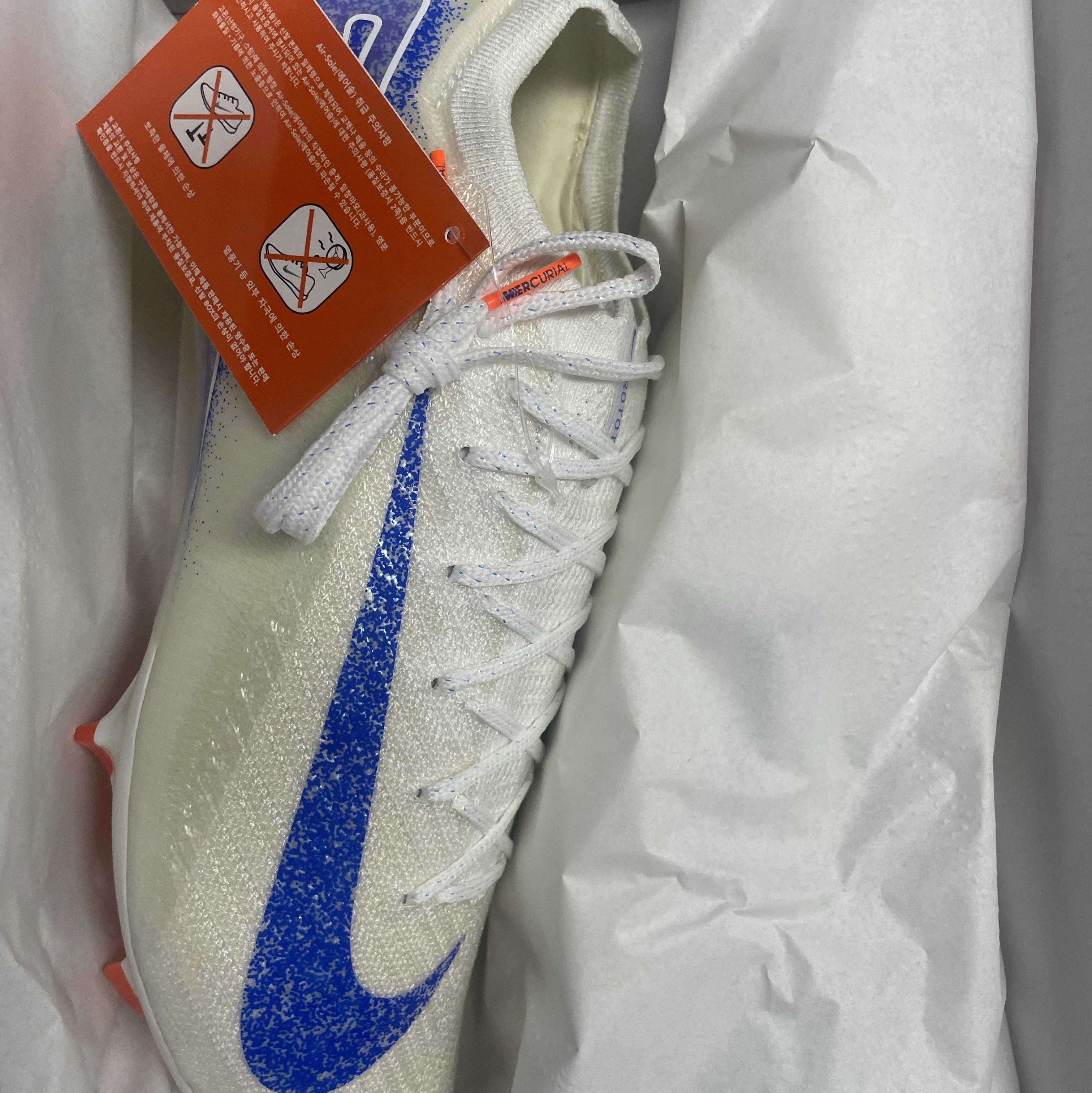 Nike Zoom Mercurial Vapor 16 Elite FG Blueprint 착용 스타일