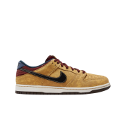 Nike SB Dunk Low Pro Celestial Gold and Dark Team Red