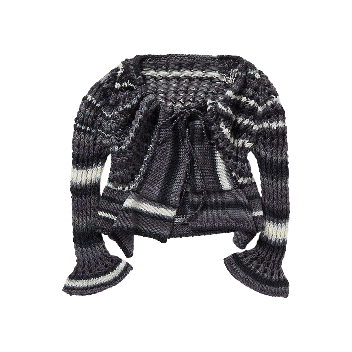PERVERZE Face Hand Knit Cardigan パーバーズ PERVERZE（パーバーズ）の「Face Hand Knit Cardigan（ニット
