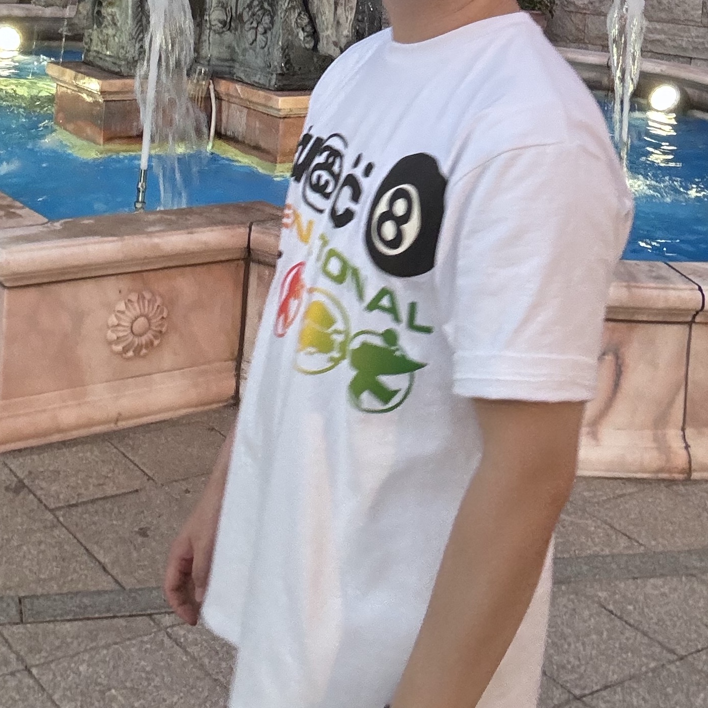 Stussy x Cactus Plant Flea Market International T-Shirt White 착용 스타일