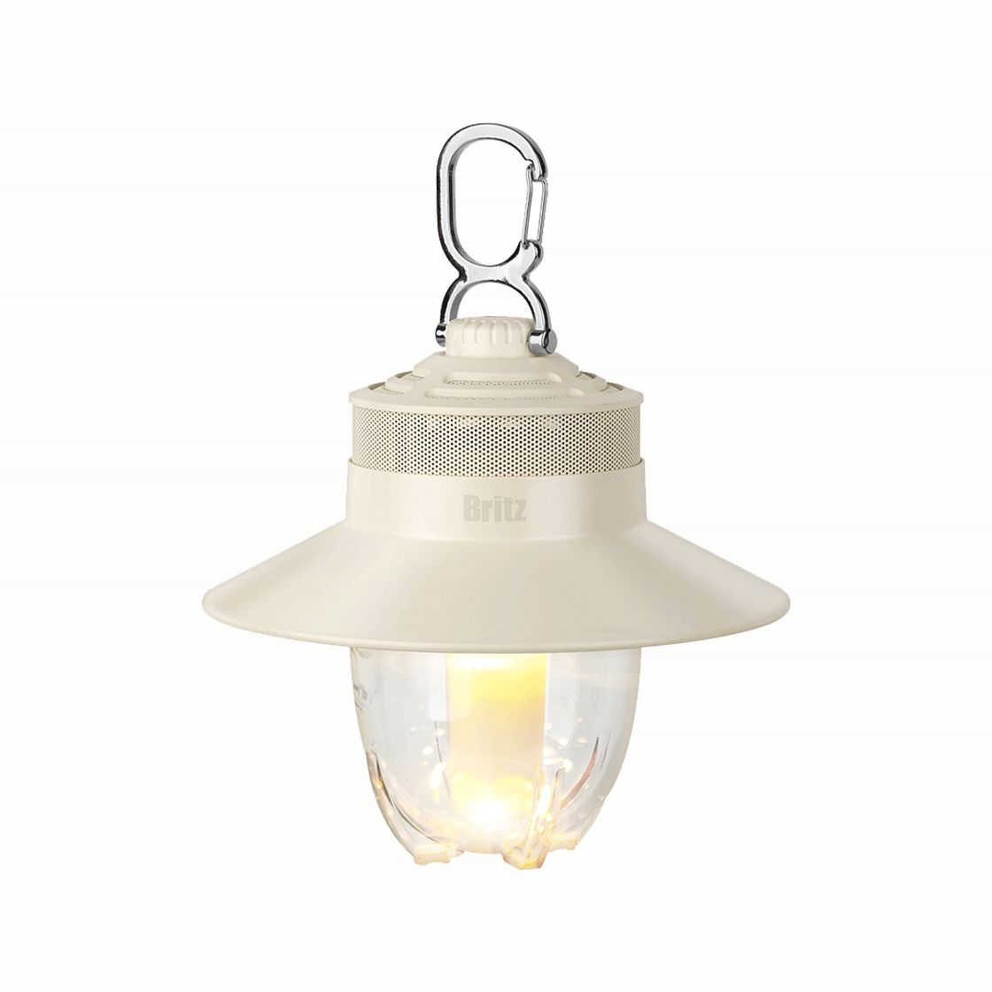 Britz BZ-CML200 Outdoor Camping Lantern Bluetooth Speaker Ivory 상세 이미지 2