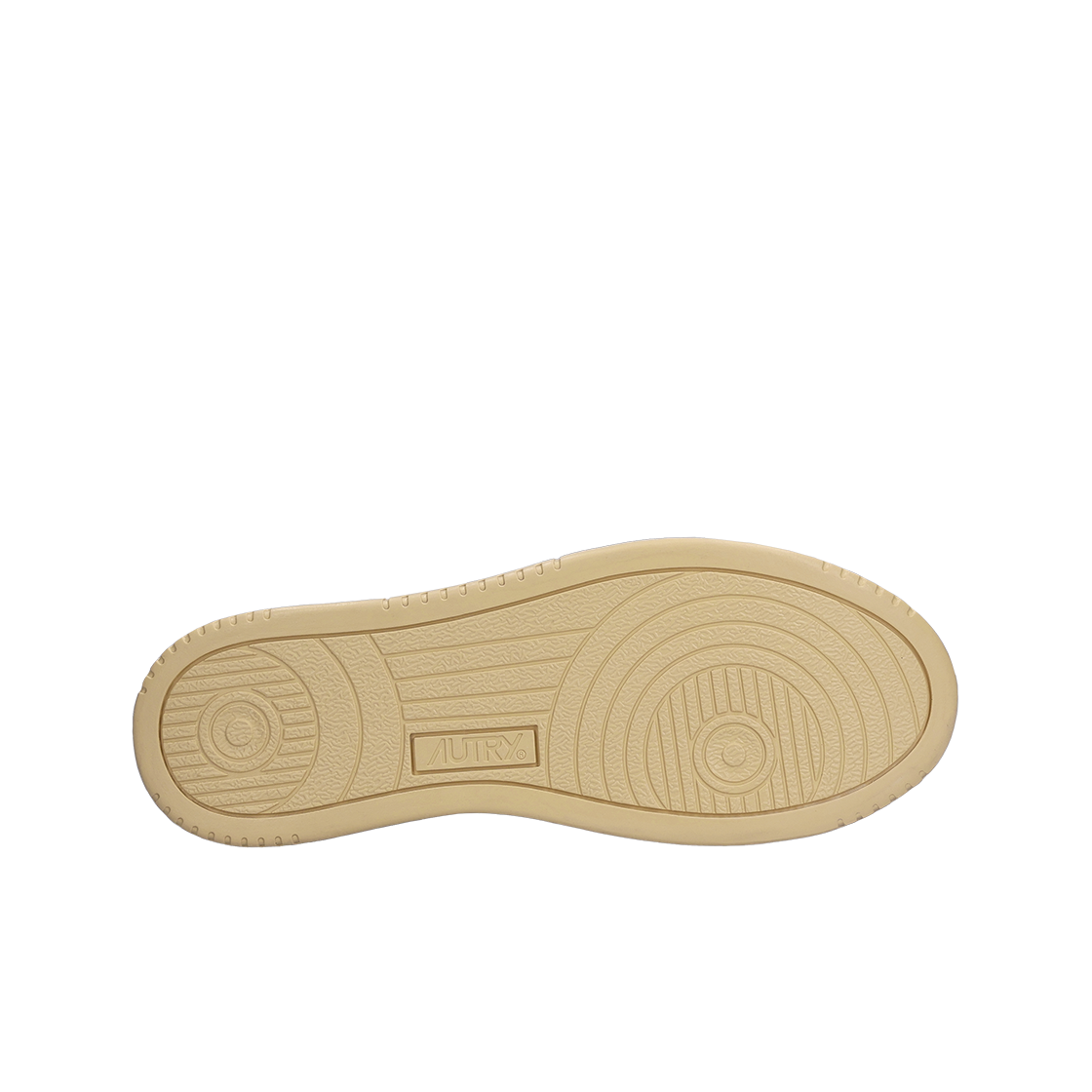 (W) 오트리 메달리스트 로우 스웨이드 레더 스니커즈 화이트 샌드 브라운((W) Autry Medalist Low Suede Leather Sneakers White Sand Brown) - 2