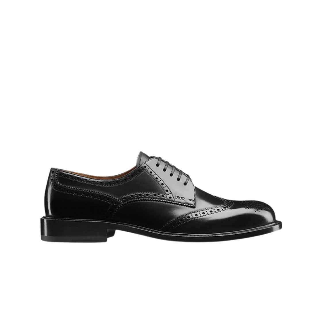 Dior Embassy Derby Brogue Black Calfskin with Patina Finish 상세 이미지 1