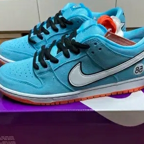 Nike SB Dunk Low Pro Blue Chill 착용 스타일