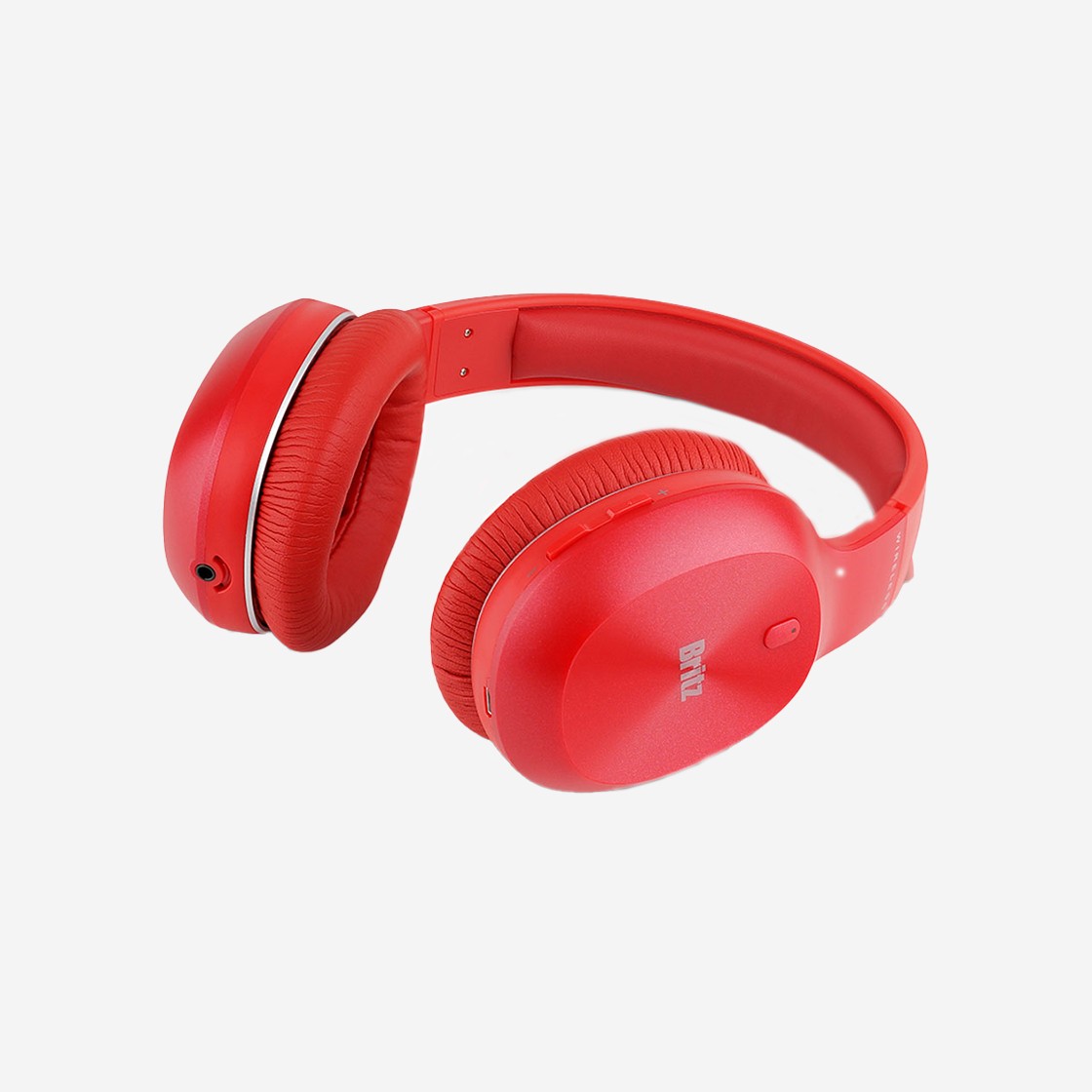 Britz W800Bt Qplus Wired And Wired Bluetooth Headphones Red 상세 이미지 3