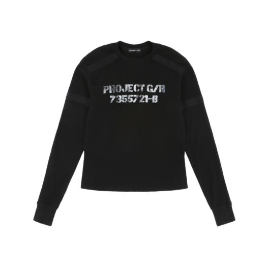★韓国の人気★【Project G/R】★Loser Roll-Up Long Sleeve★ 프로젝트 G/R 루저 롤업 롱슬리브 블랙 | PROJECT G/R | KREAM