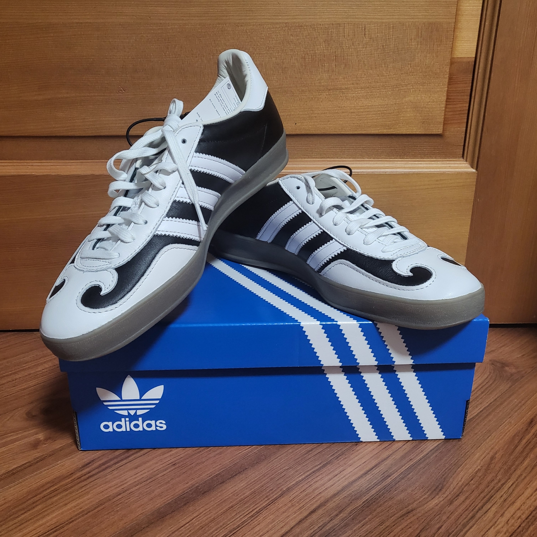 Adidas Gazelle Indoor Gatsin Cloud White Off White 착용 스타일