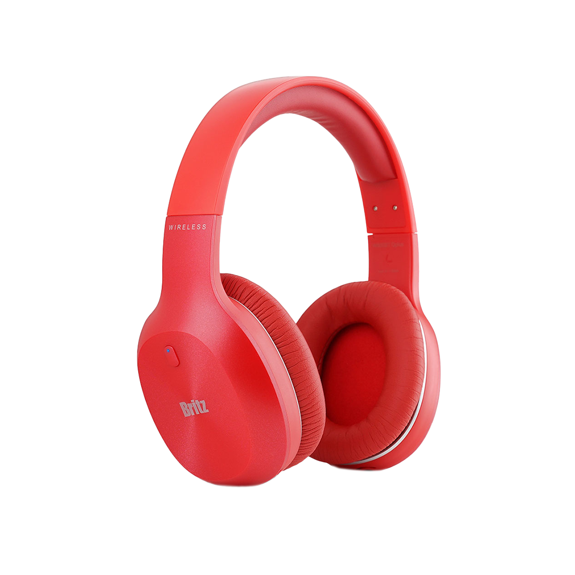 Britz W800Bt Qplus Wired And Wired Bluetooth Headphones Red 상세 이미지 1