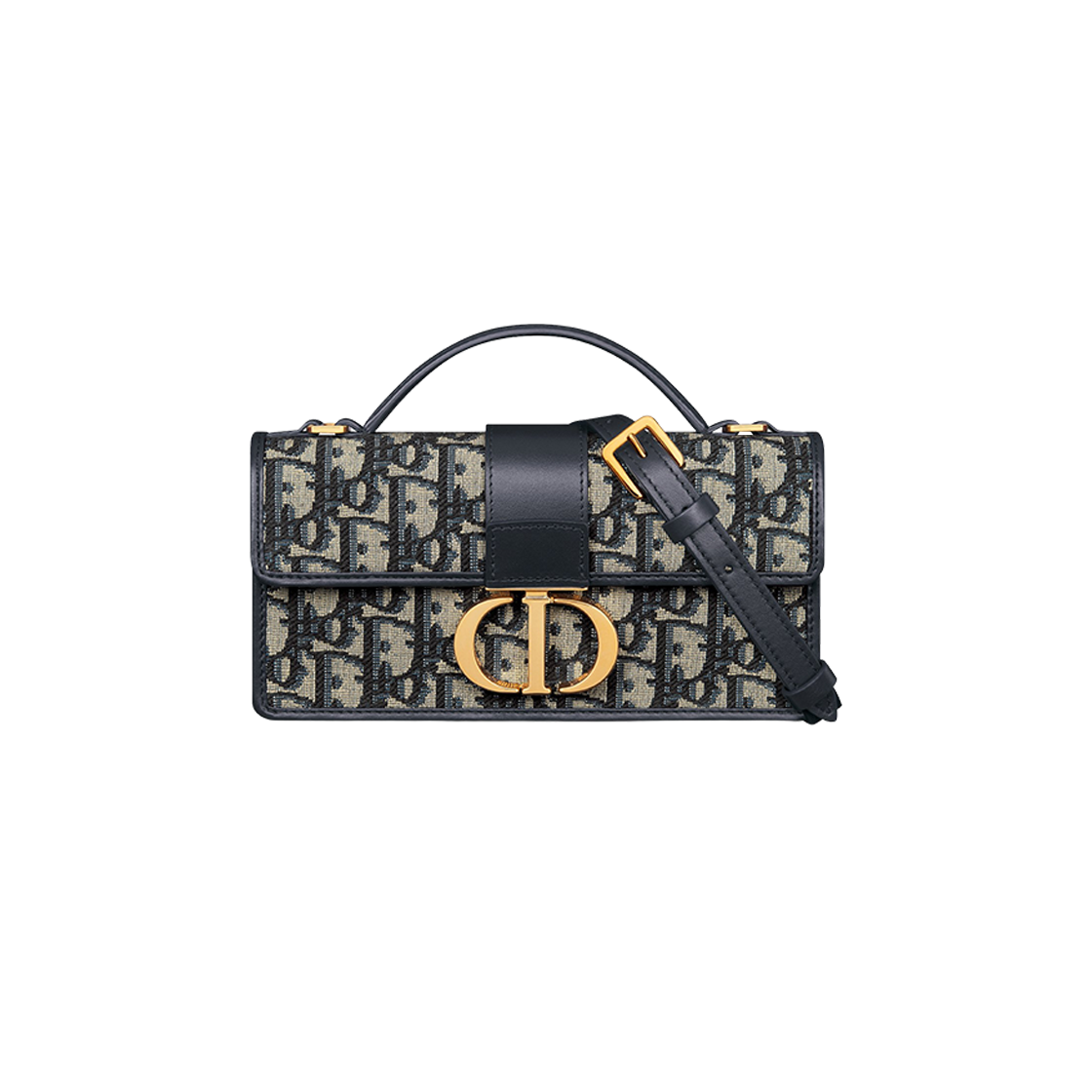 Dior Miss Montaigne Mini Bag Blue Dior Oblique Jacquard 상세 이미지 1