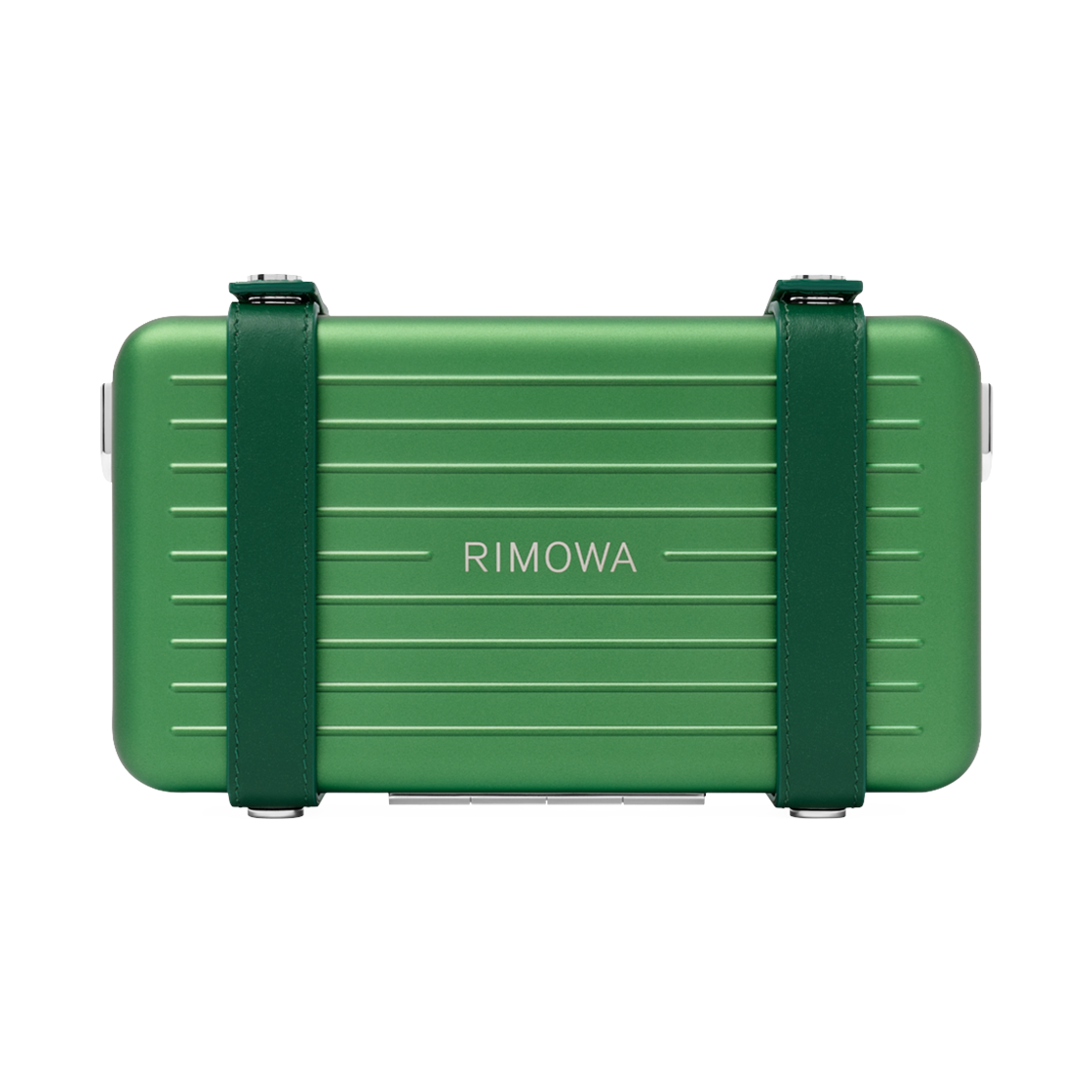 Rimowa Personal Aluminium Crossbody Bag Emerald Green 상세 이미지 1