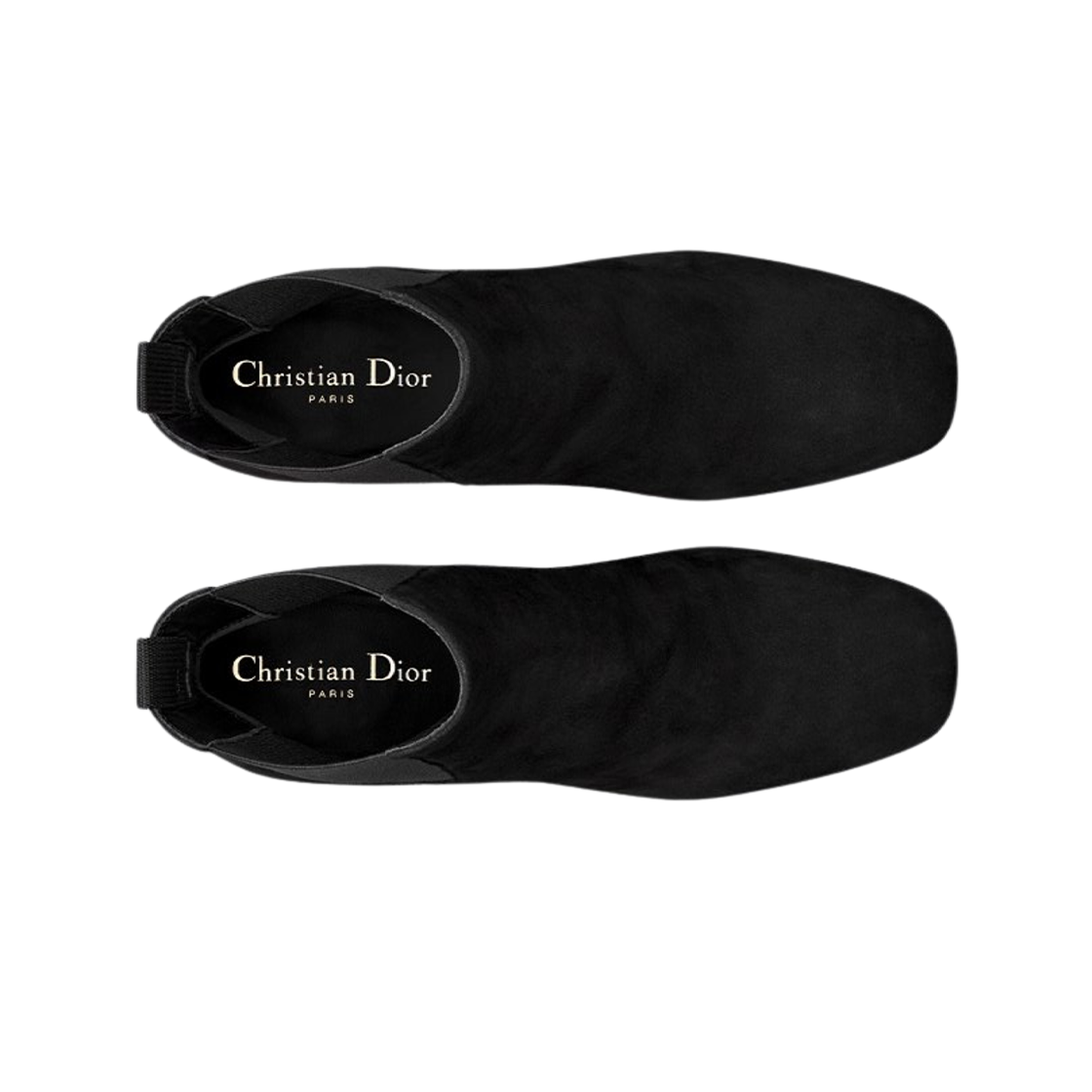 (W) 디올 아이콘 힐 앵클 부츠 블랙 스웨이드 카프스킨((W) Dior Icon Heeled Ankle Boot Black Suede Calfskin) - 2