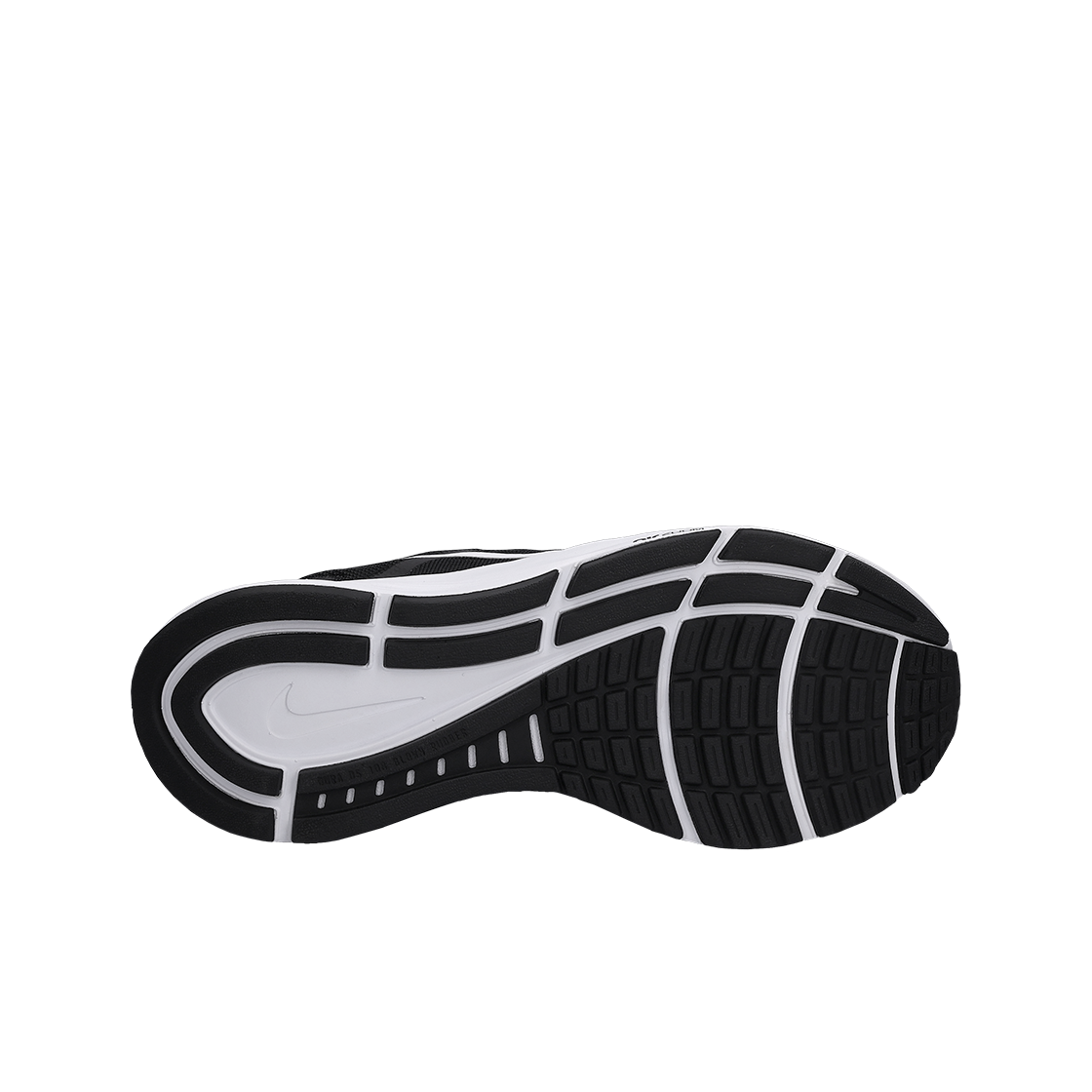 (W) 나이키 에어 줌 스트럭처 24 블랙 화이트((W) Nike Air Zoom Structure 24 Black White) - 2