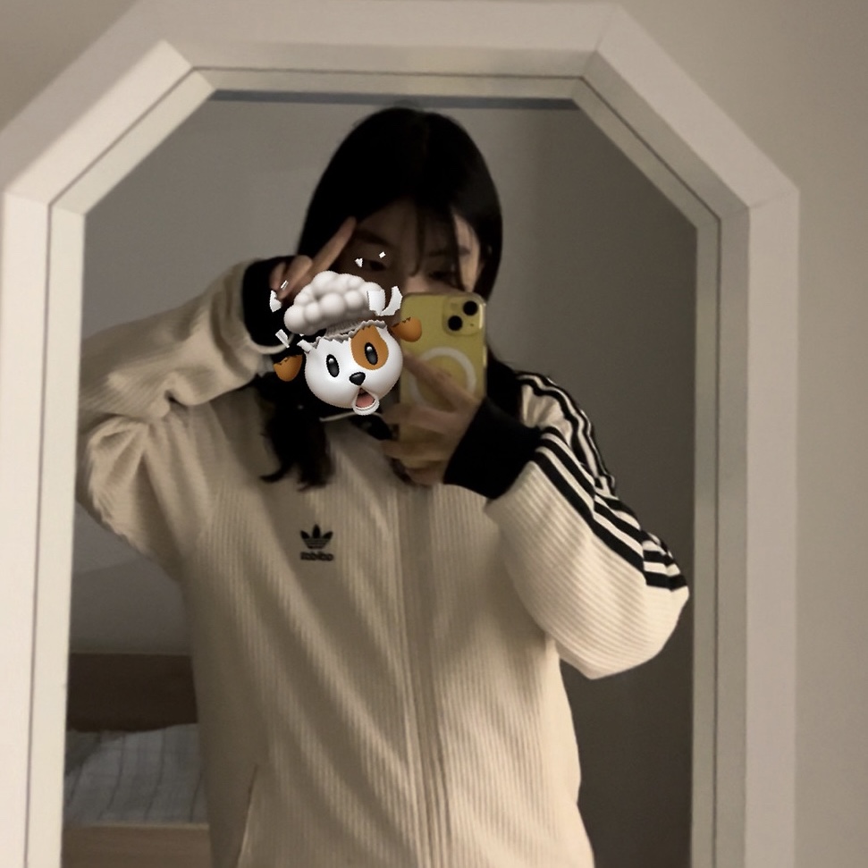Adidas Waffle Beckenbauer Track Top Wonder White - KR Sizing 착용 스타일