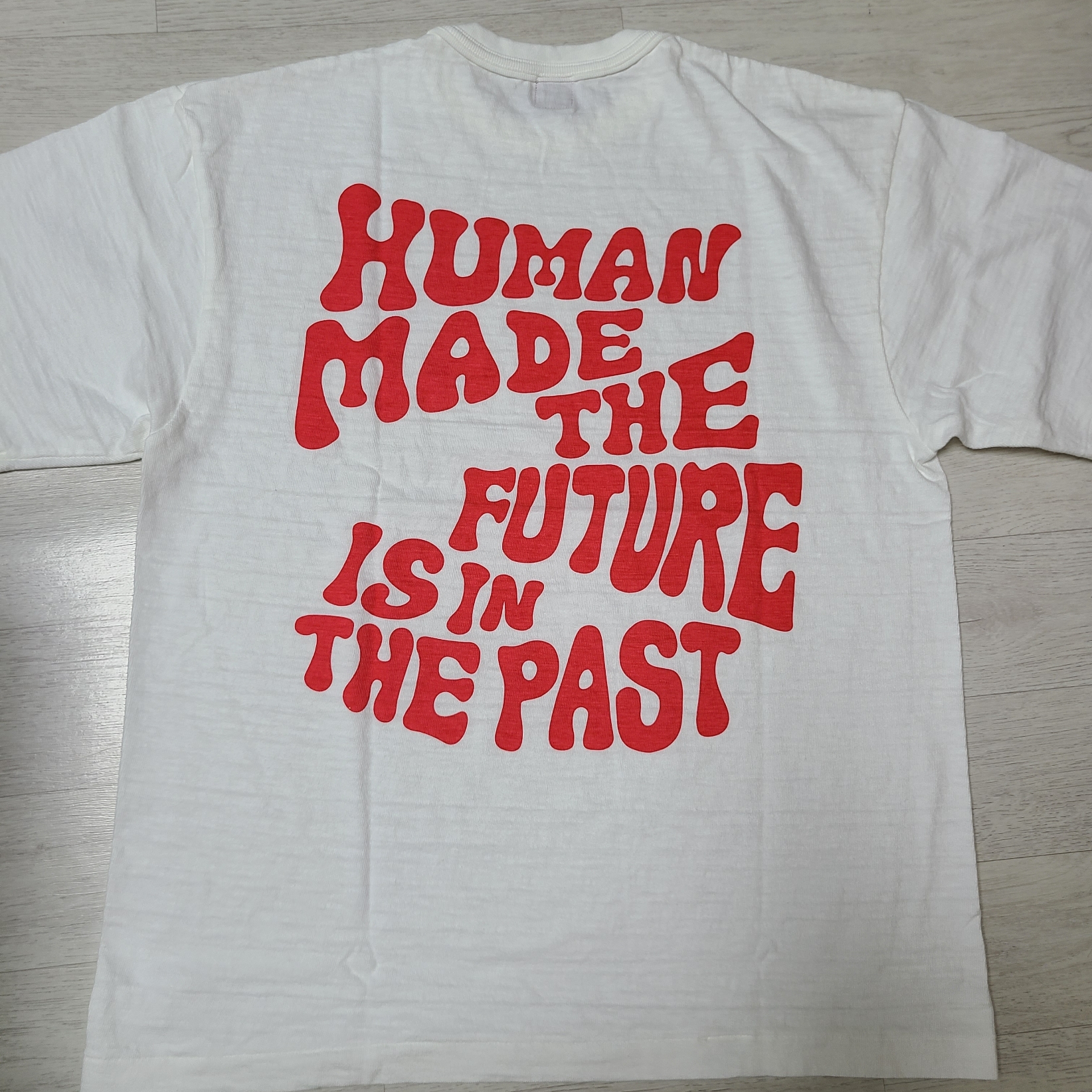 Human Made Graphic T-Shirt #1 3 White 착용 스타일