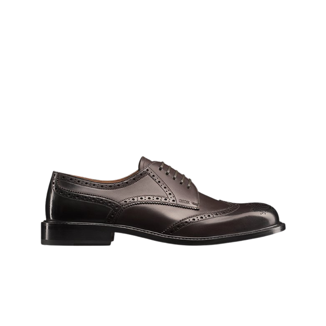 Dior Embassy Derby Brogue Brown Calfskin with Patina Finish 상세 이미지 1