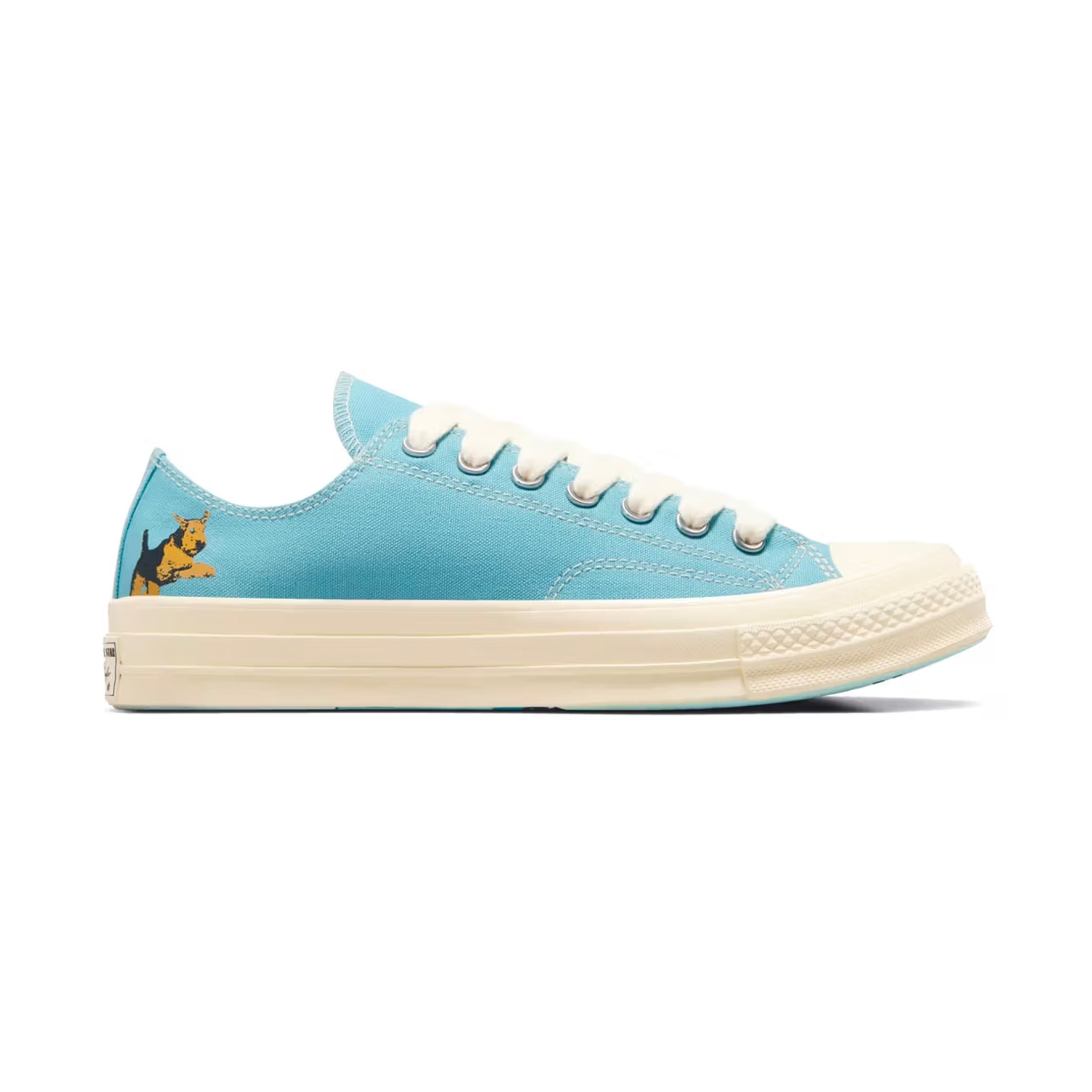 Converse x Golf Le Fleur Darryl Chuck 70 Orchid Petal Multi, Converse x Golf Le Fleur Darryl Chuck 70 Dachshund 착용 스타일 - 4