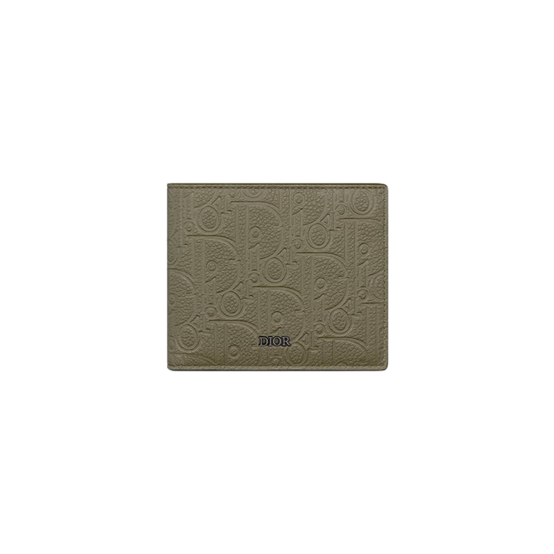 Dior Bifold Wallet Dior Gravity Leather Khaki 상세 이미지 1