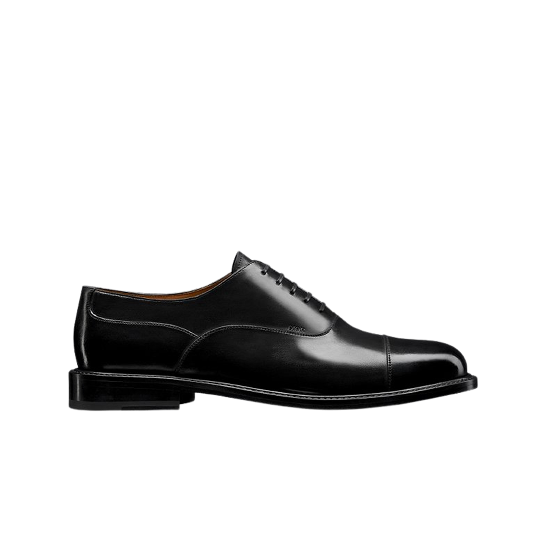 Dior Embassy Oxford Shoe Black Calfskin with Patina Finish 상세 이미지 1