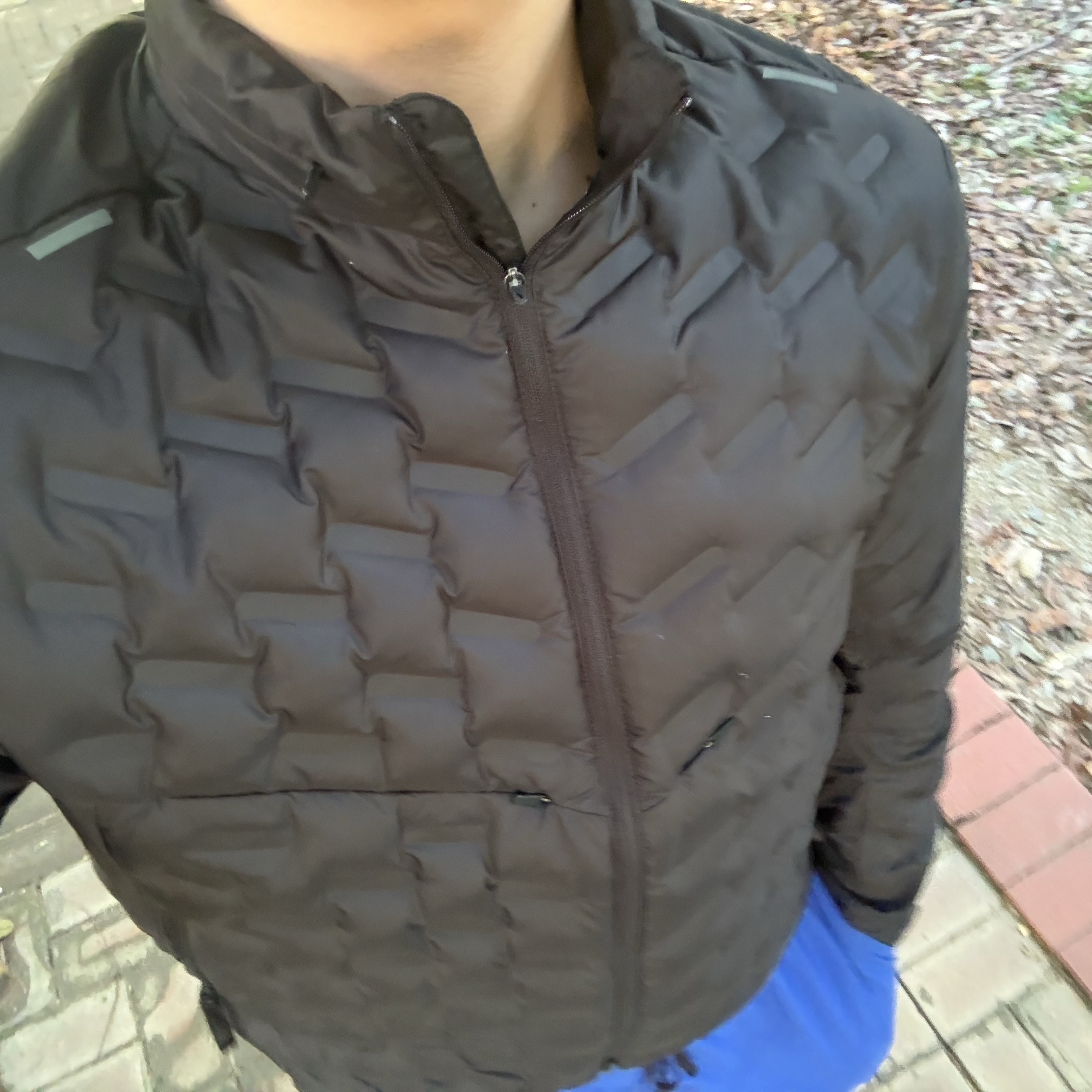 Nike Therma-Fit ADV Repel Down Fill Running Jacket Black - Asia 착용 스타일