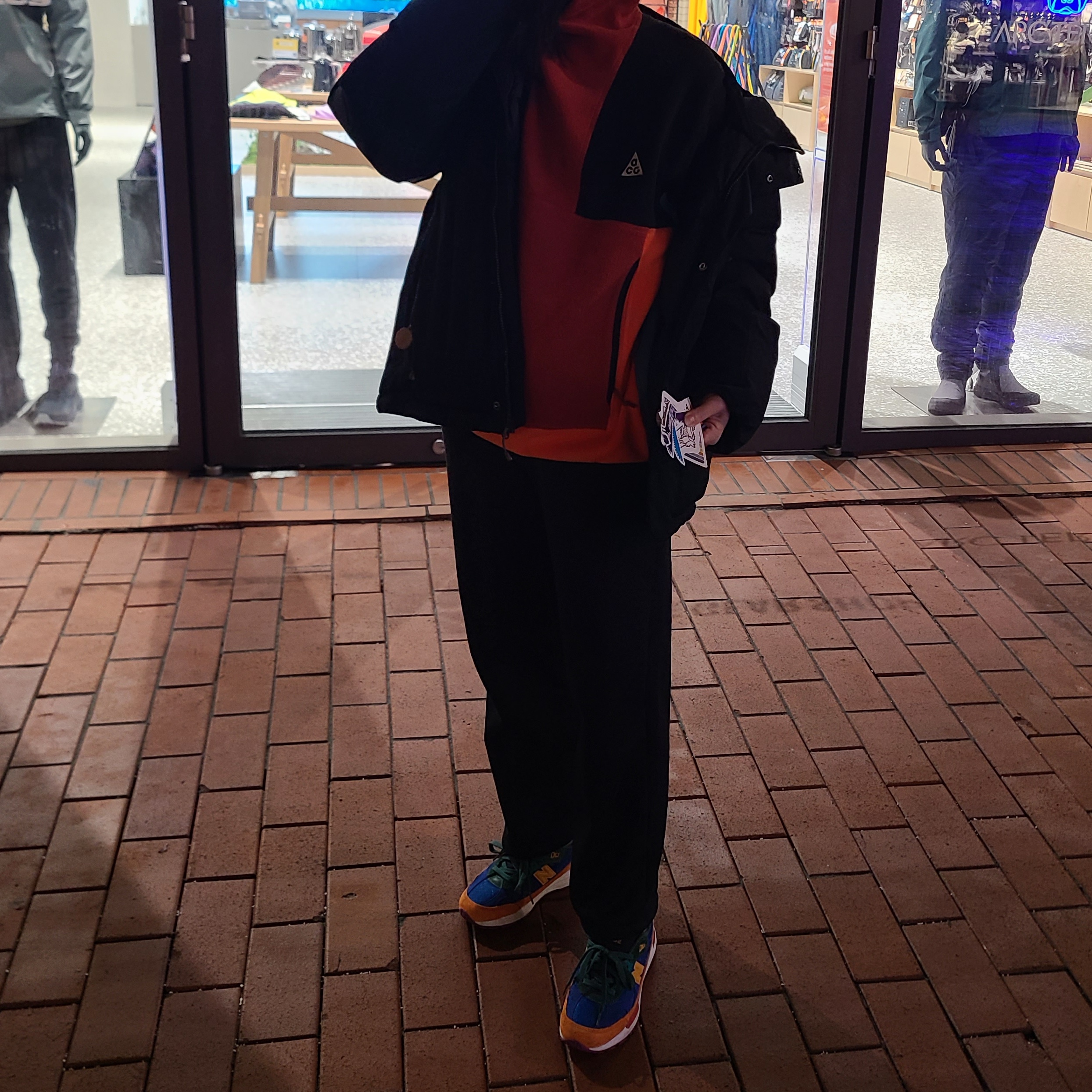 Nike ACG Polartec Wolf Tree Pullover Hoodie Cinnabar - Asia, New Balance 992 Made in USA Multi-Color 착용 스타일