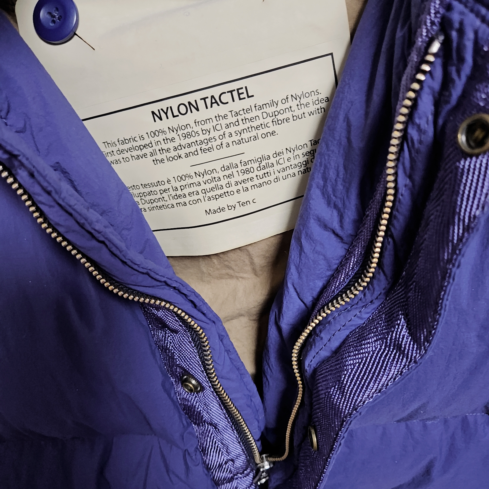 Ten C Artic Down Parka Blue, Ten C Artic Down Parka Black 착용 스타일