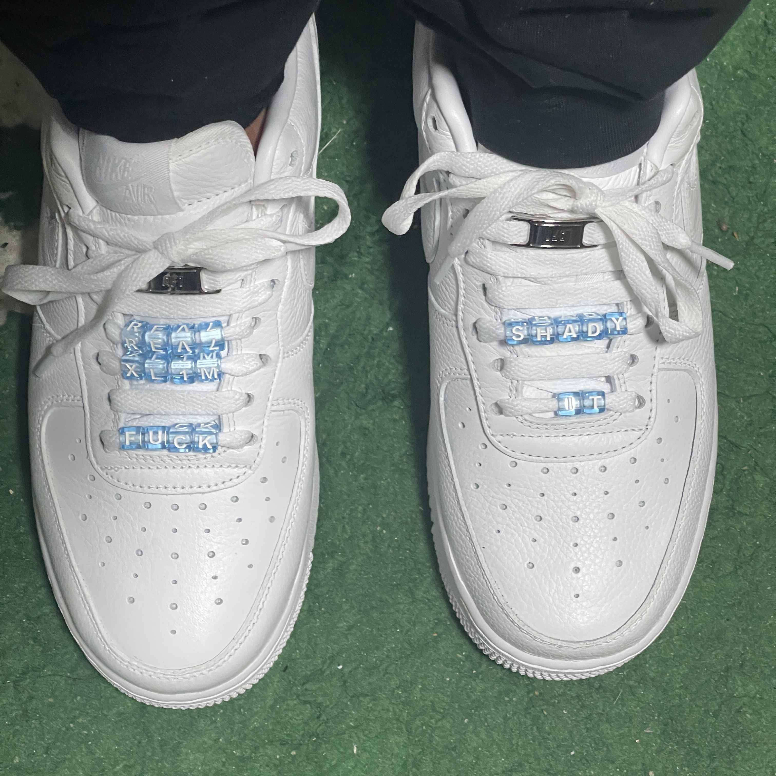 Nike x Drake Nocta Air Force 1 Low SP Certified Lover Boy White 착용 스타일
