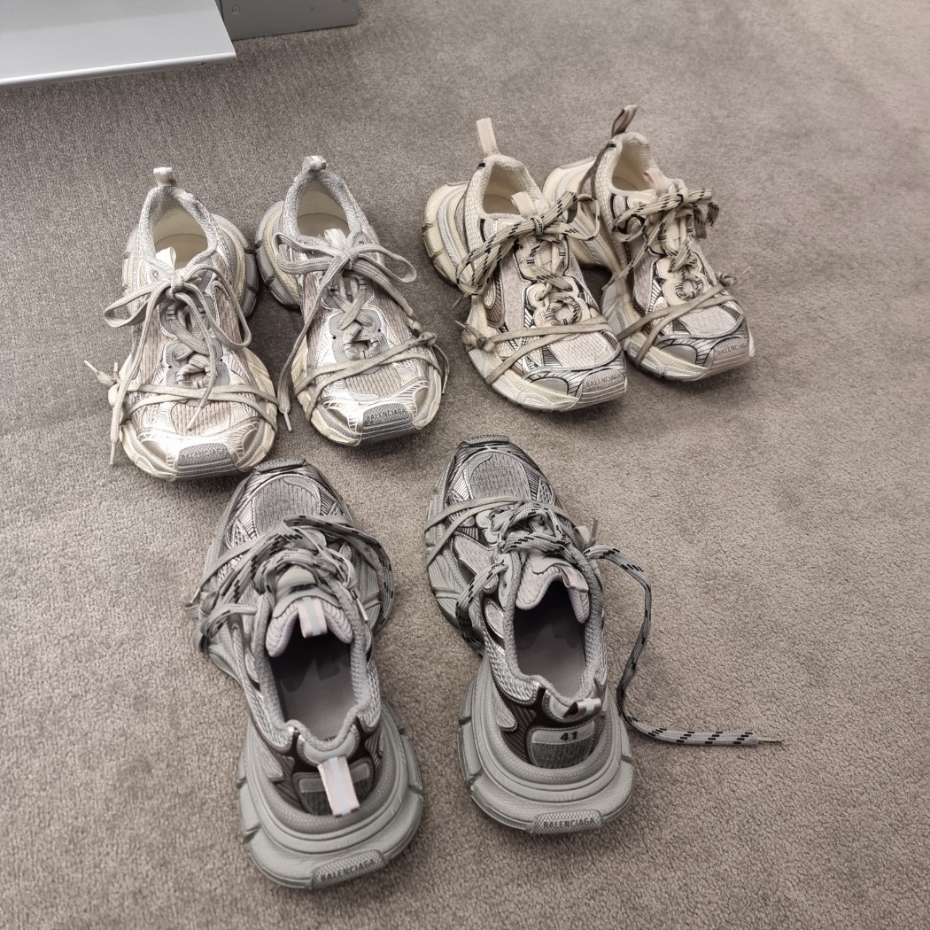 Balenciaga 3XL Sneakers Light Beige, Balenciaga 3XL Sneakers Beige 착용 스타일