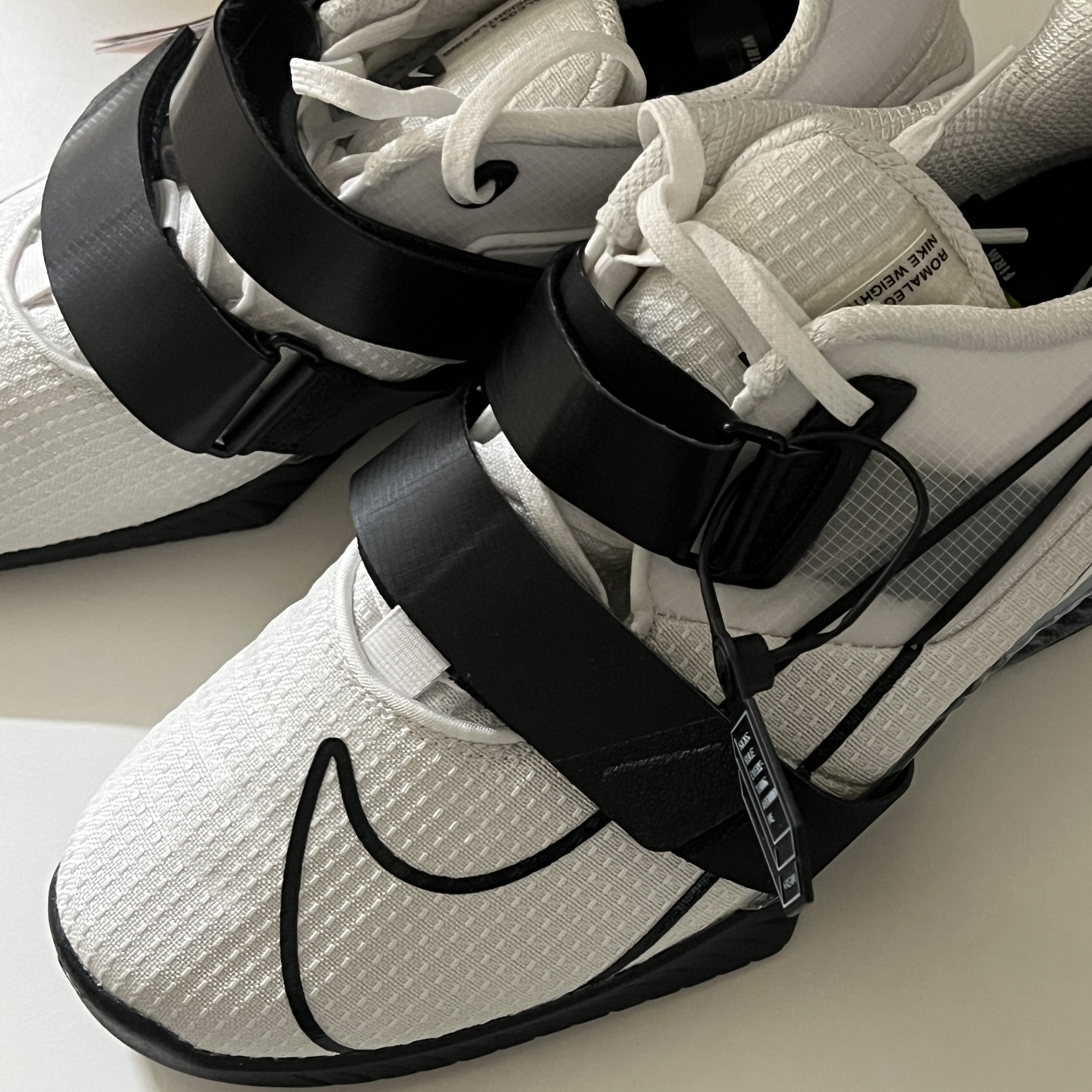 Nike Romaleos 4 White 착용 스타일