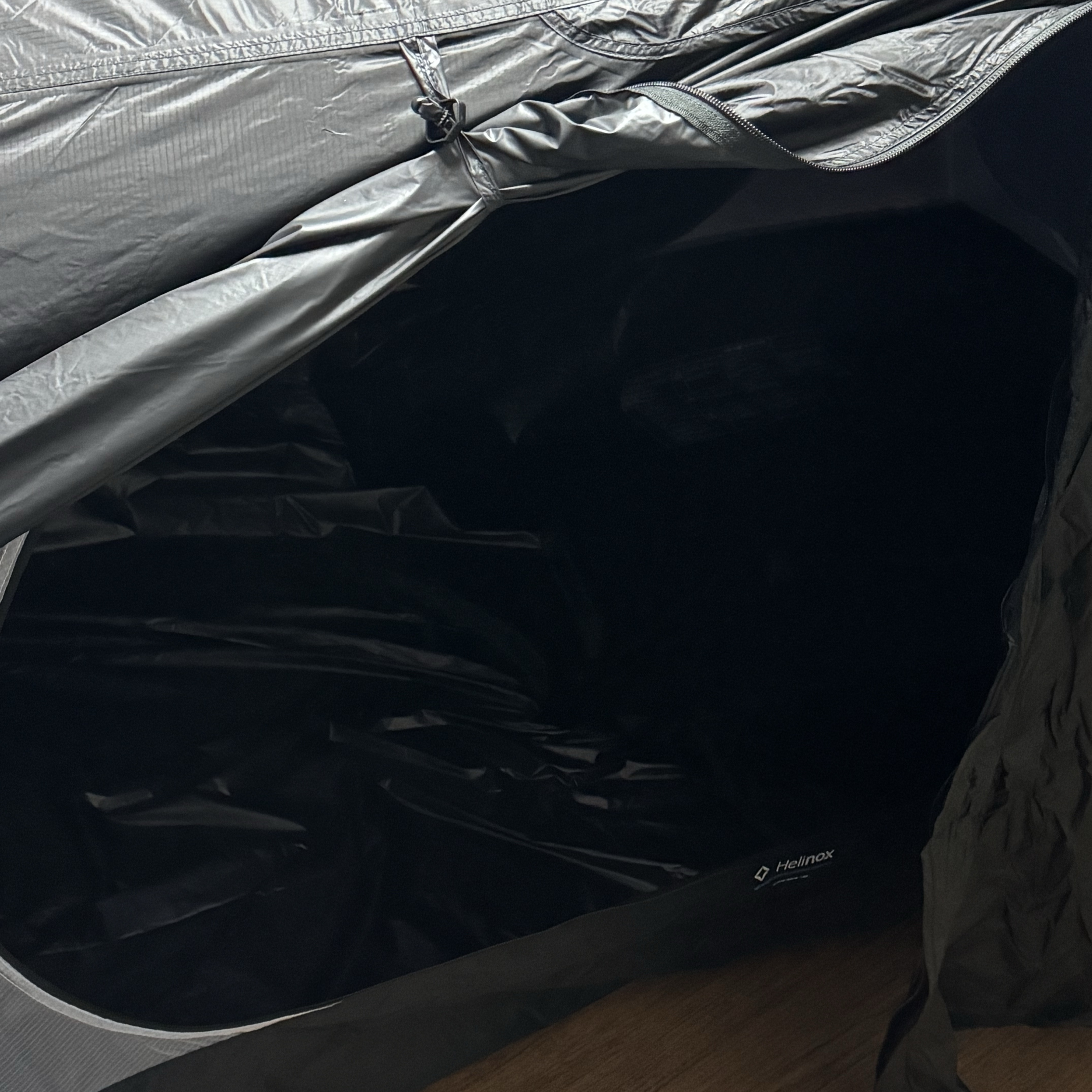 Helinox Alpine Dome 1.5p Black 착용 스타일 - 2