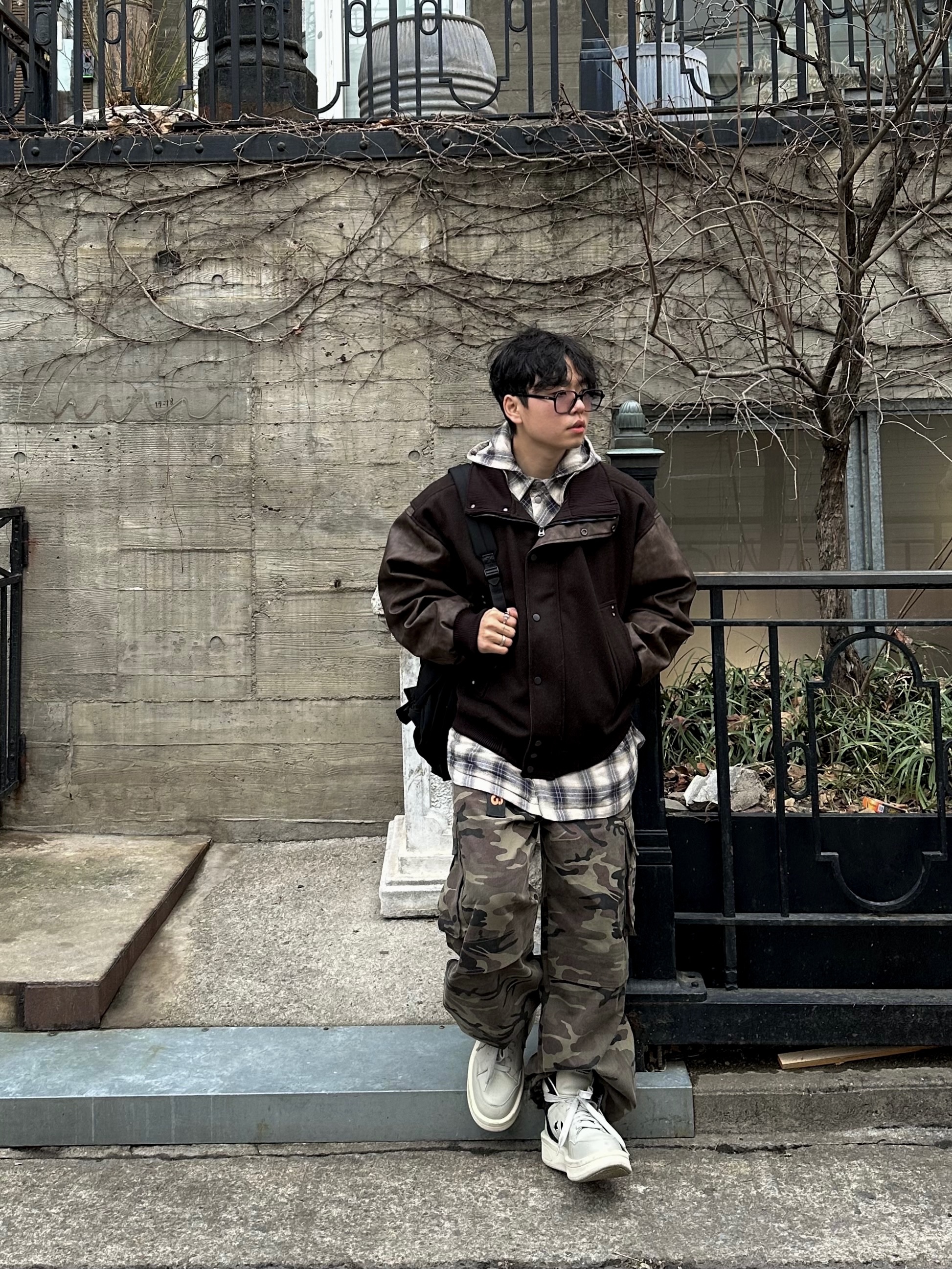 Converse x Drkshdw Turbowpn Pelican 착용 스타일 - 2