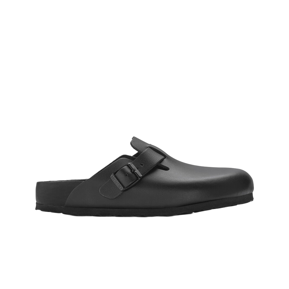버켄스탁 보스턴 익스퀴사이트 레더 블랙 - 레귤러(Birkenstock Boston Exquisite Leather Black - Regular) - 1