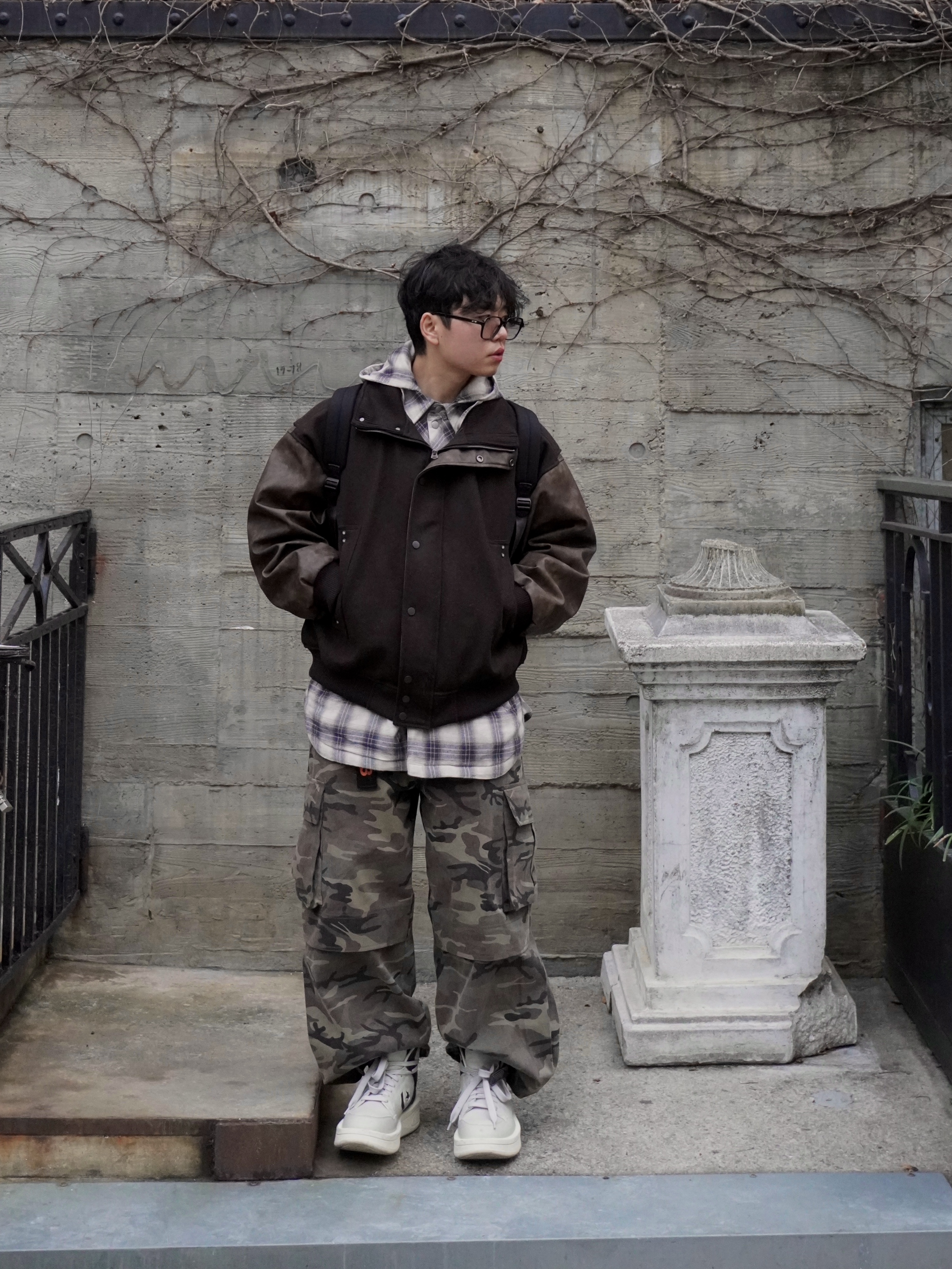 Converse x Drkshdw Turbowpn Pelican 착용 스타일 - 3