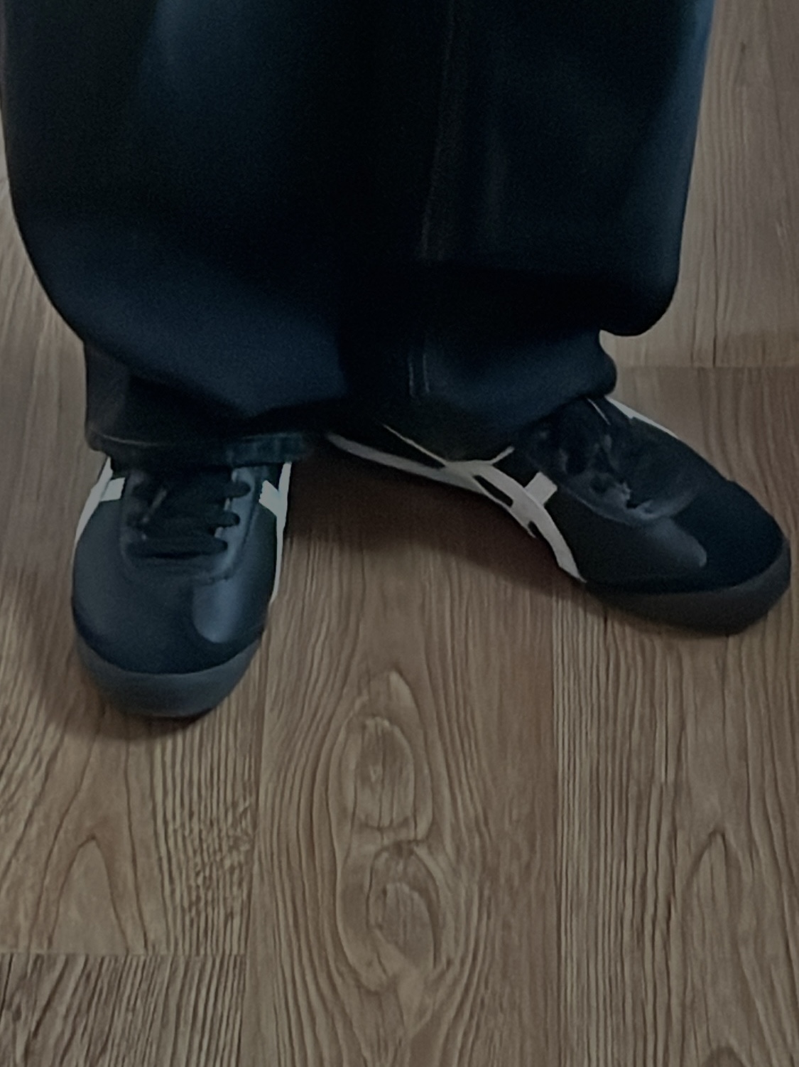 Onitsuka Tiger Mexico 66 Black White 착용 스타일